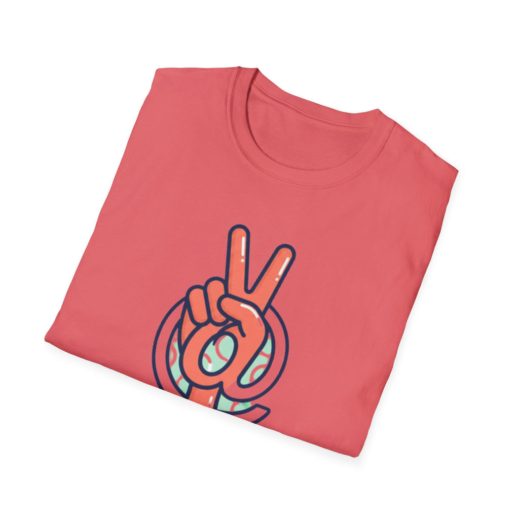 Peace Sign Hand T-Shirt | Retro Vibes, Minimal Graphic