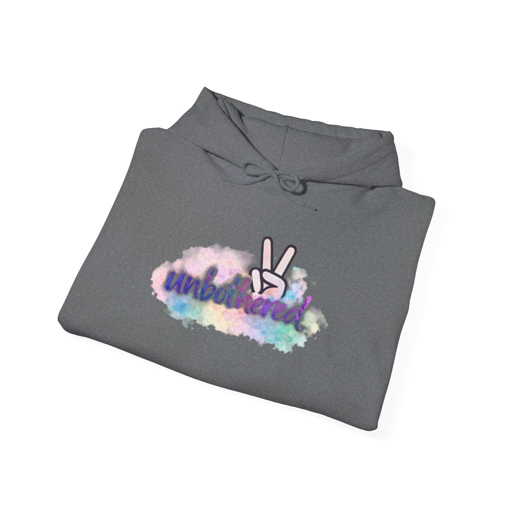 Unbothered Hoodie — Cozy Pullover Sweatshirt for Relaxed Vibes