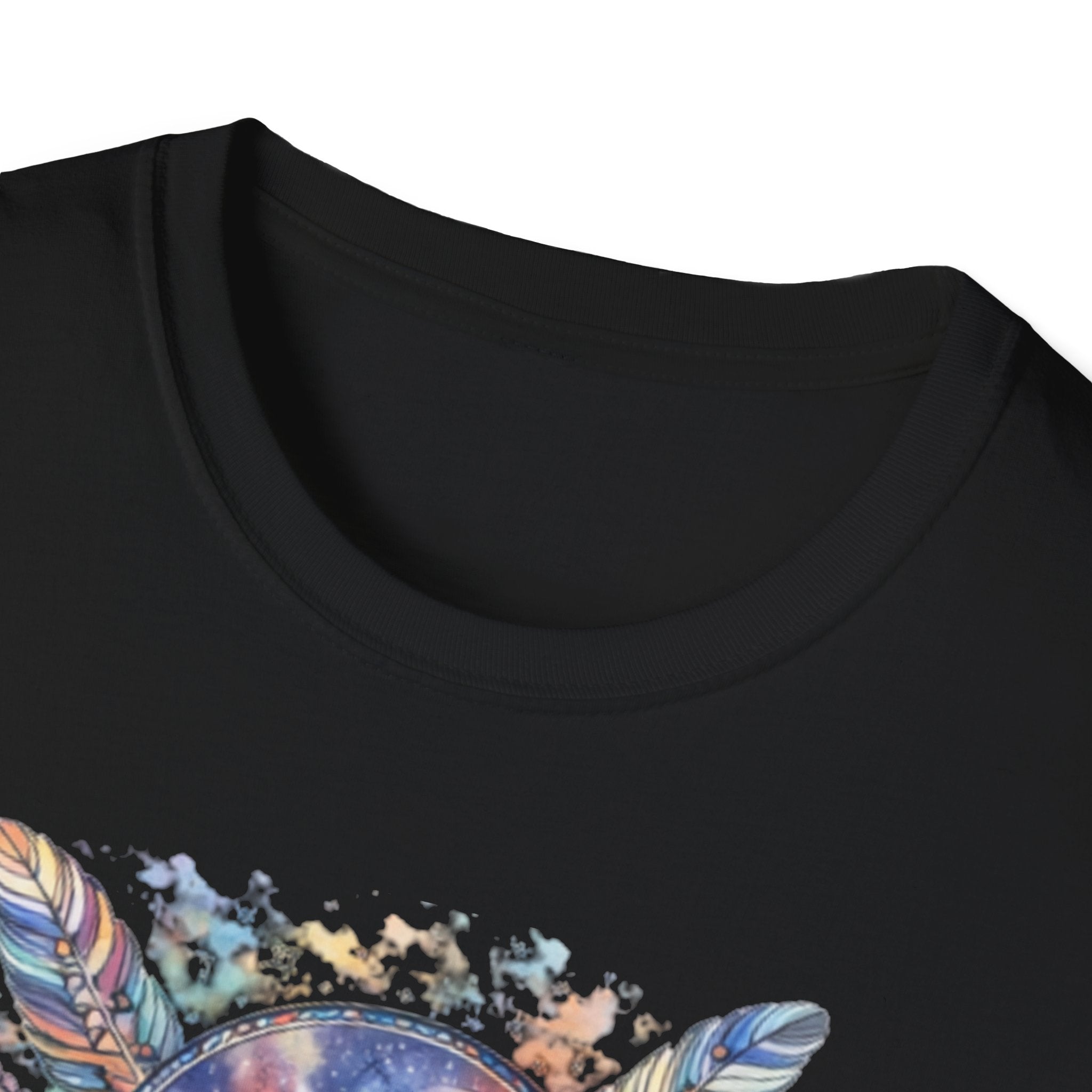Watercolor Dreamcatcher Sunset T-Shirt — Boho Spiritual Tee