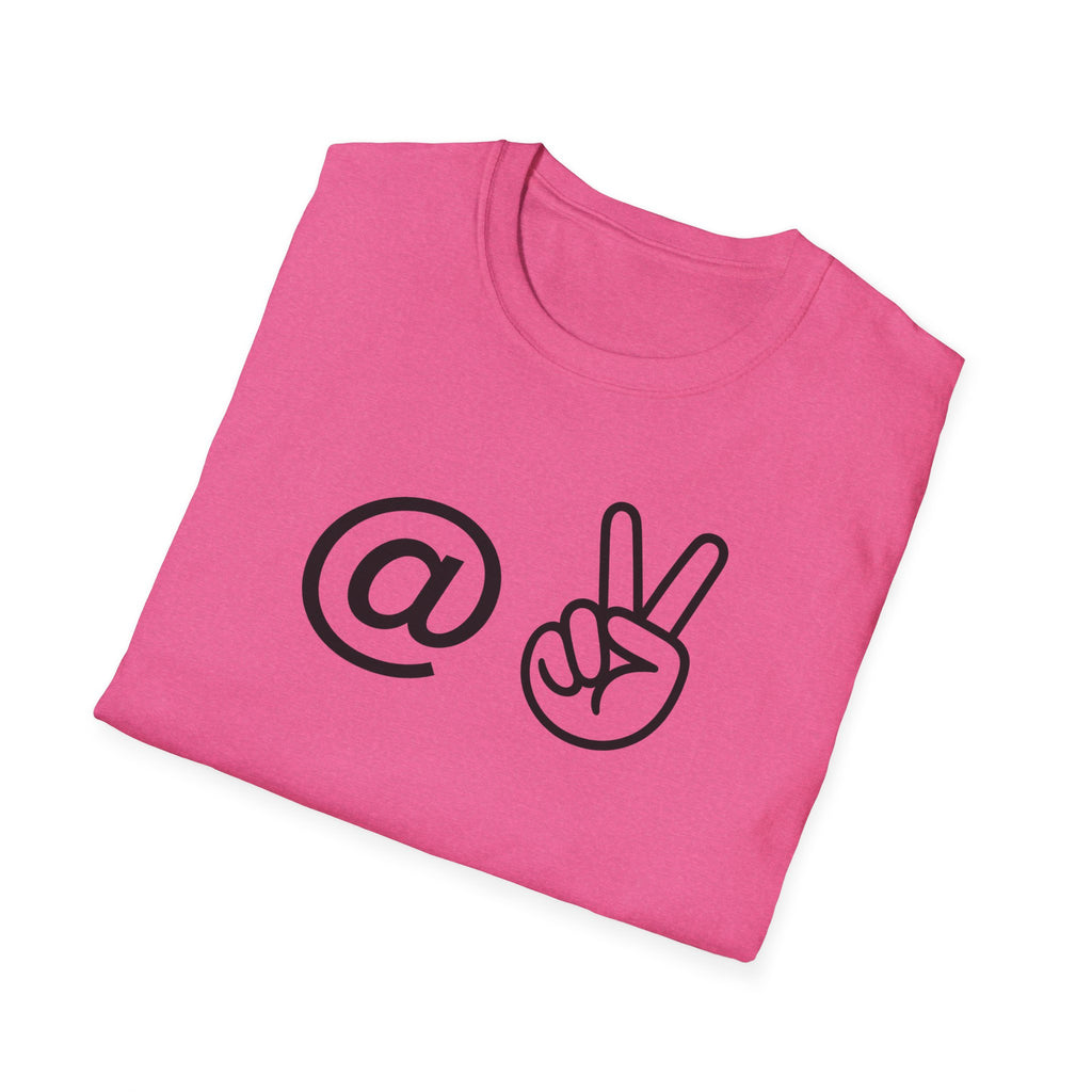 At Peace T-Shirt — Minimalist Graphic Tee