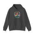 Rainbow Heart Tree Hoodie — Vibrant Spiritual Love Pullover