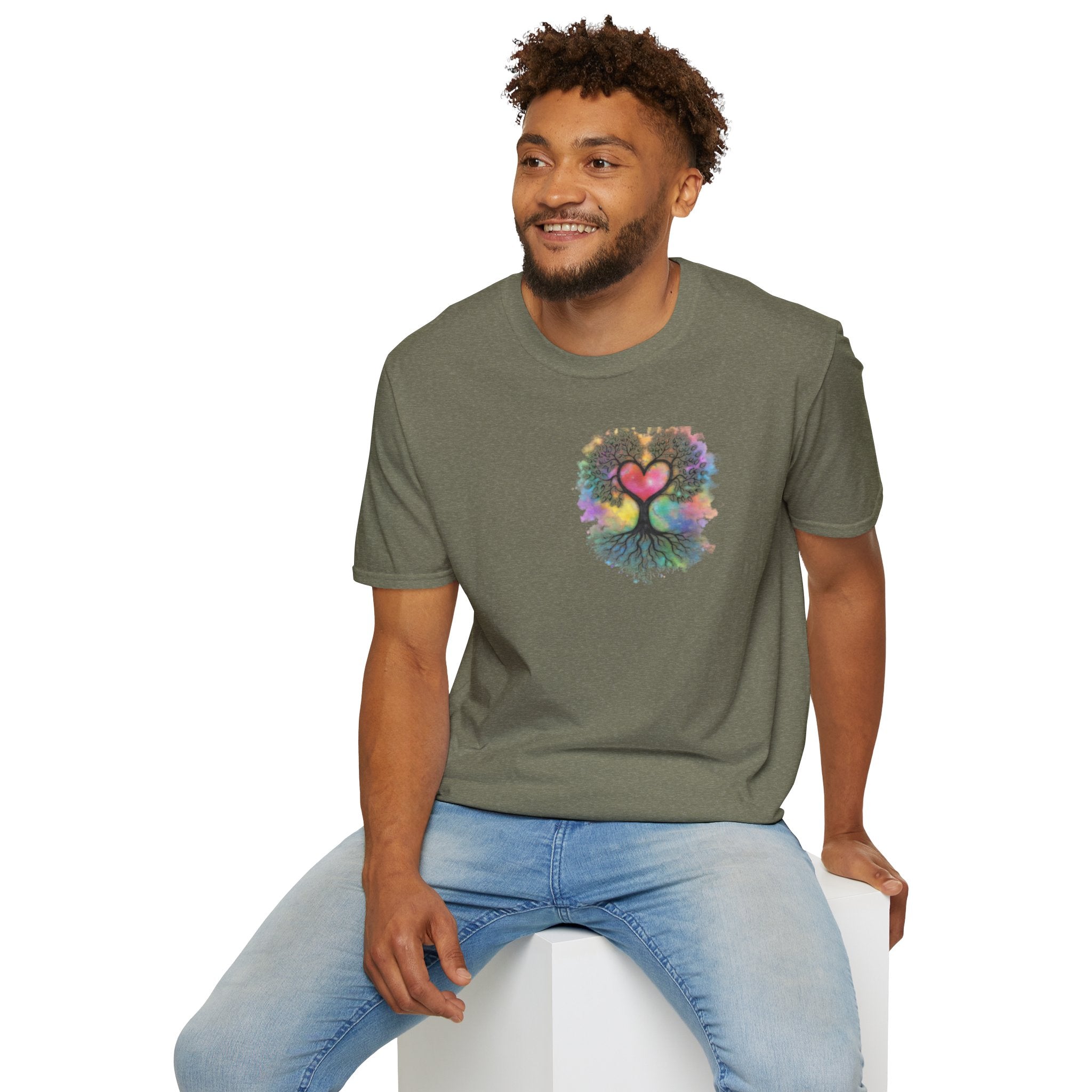 Rainbow Tree of Life Graphic T-Shirt