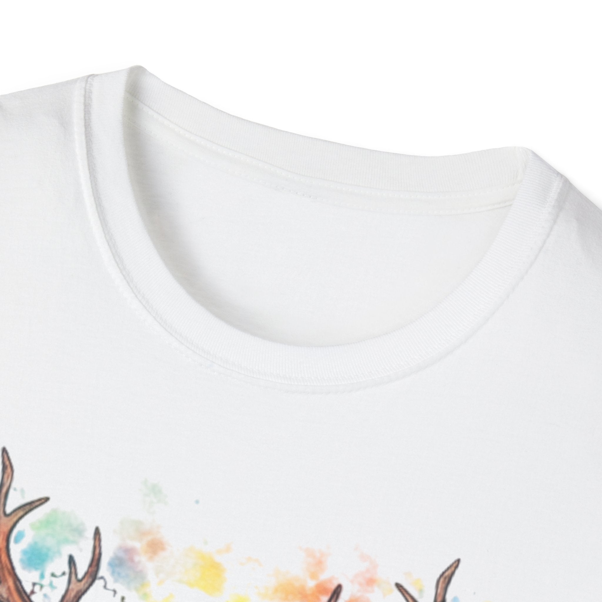 Boho Antler Dreamcatcher Watercolor T-Shirt
