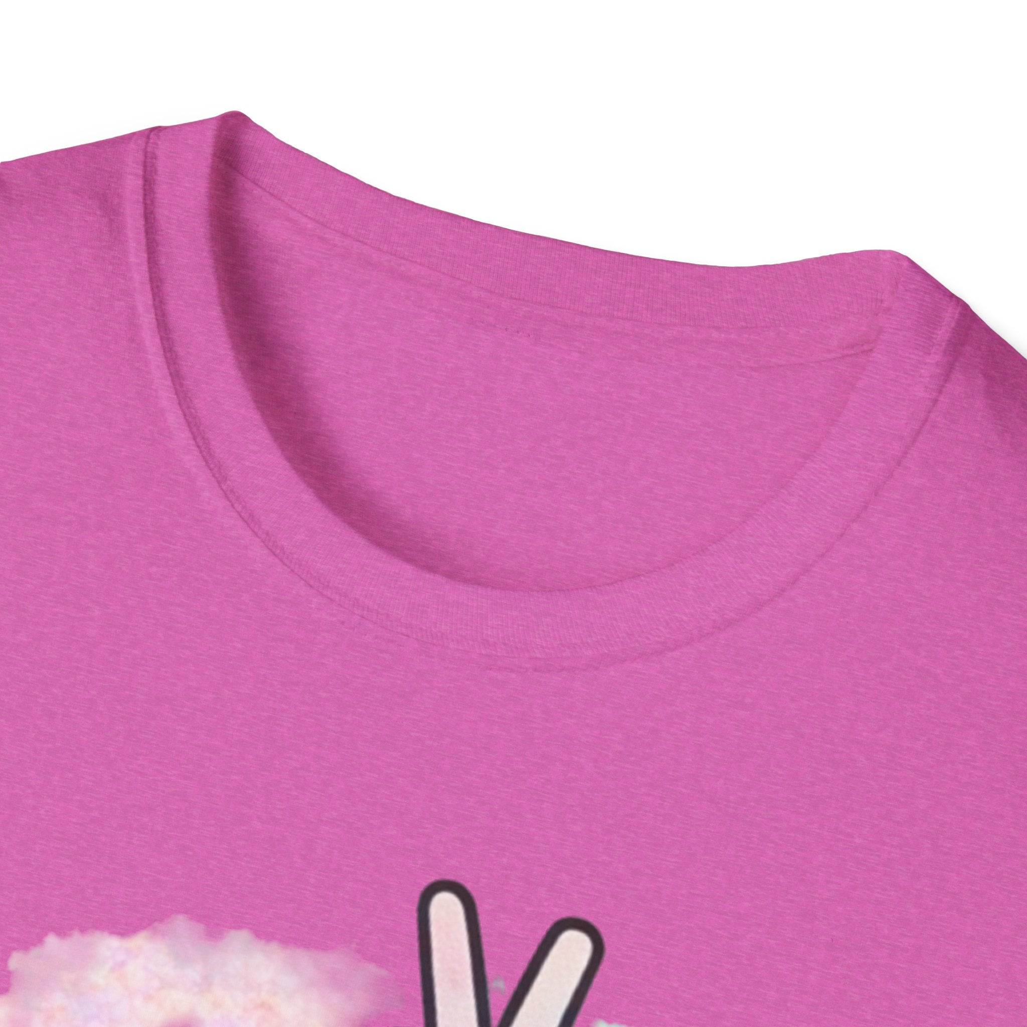 Unbothered Peace Sign T‑Shirt — Colorful Watercolor Graphic Tee