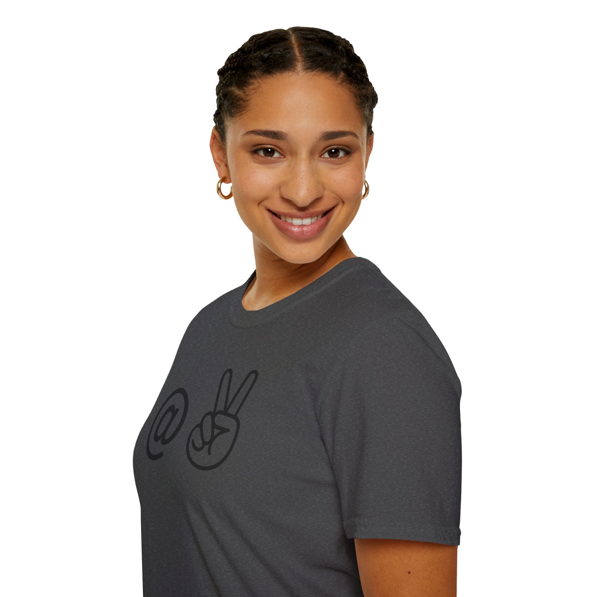 At Peace T-Shirt — Minimalist Graphic Tee