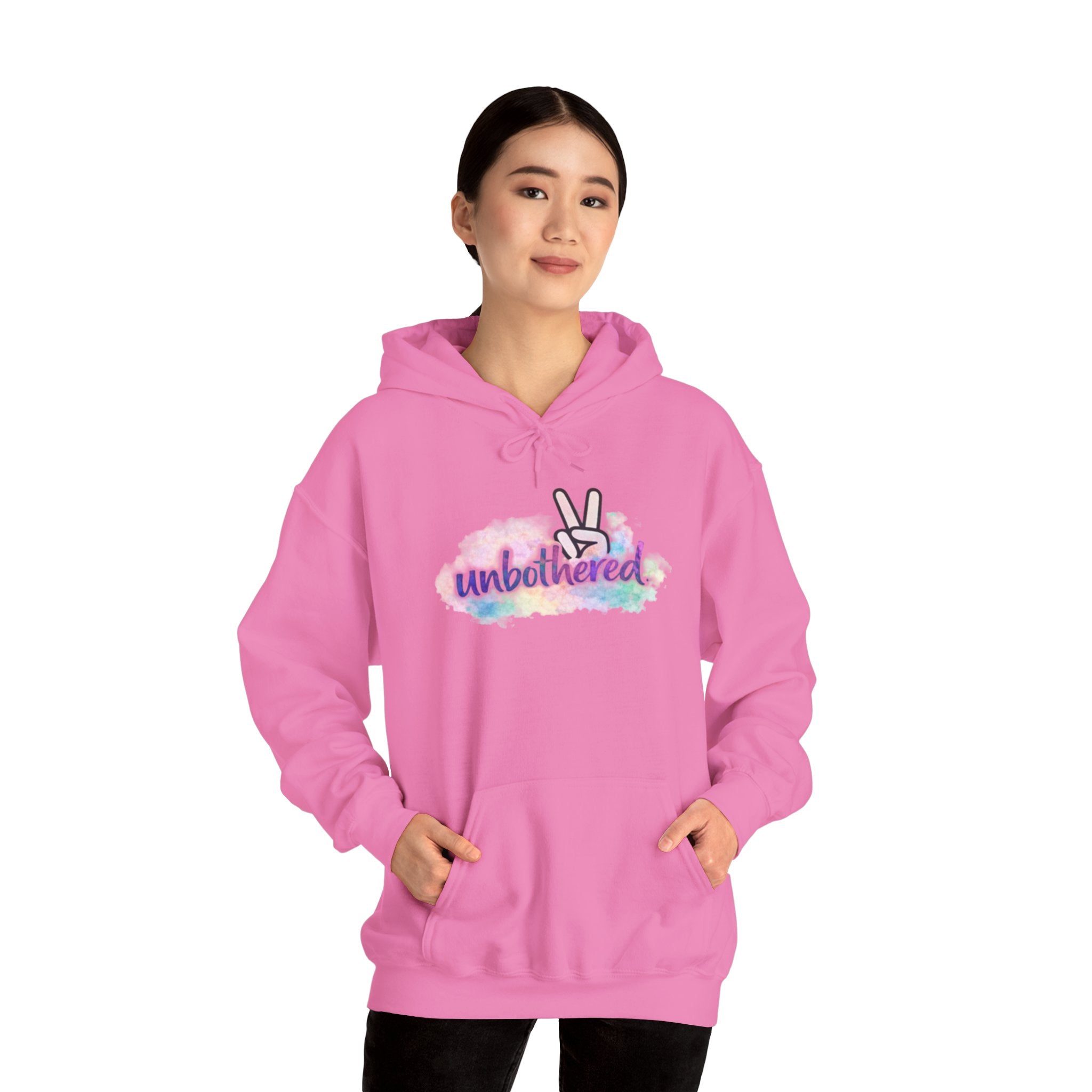 Unbothered Hoodie — Cozy Pullover Sweatshirt for Relaxed Vibes