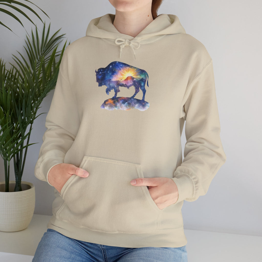 Cosmic Bison Graphic Sweatshirt