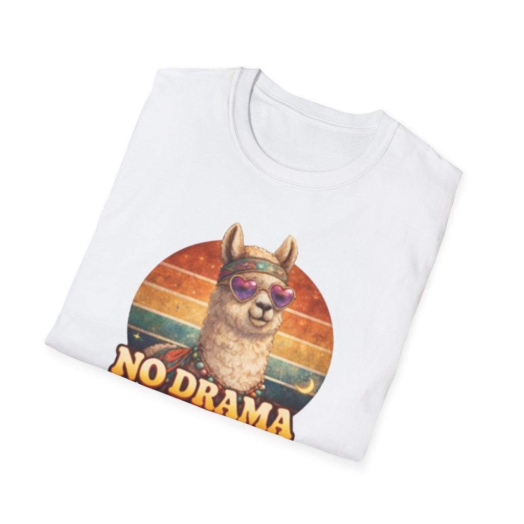 No Drama Llama Unisex Softstyle T-Shirt