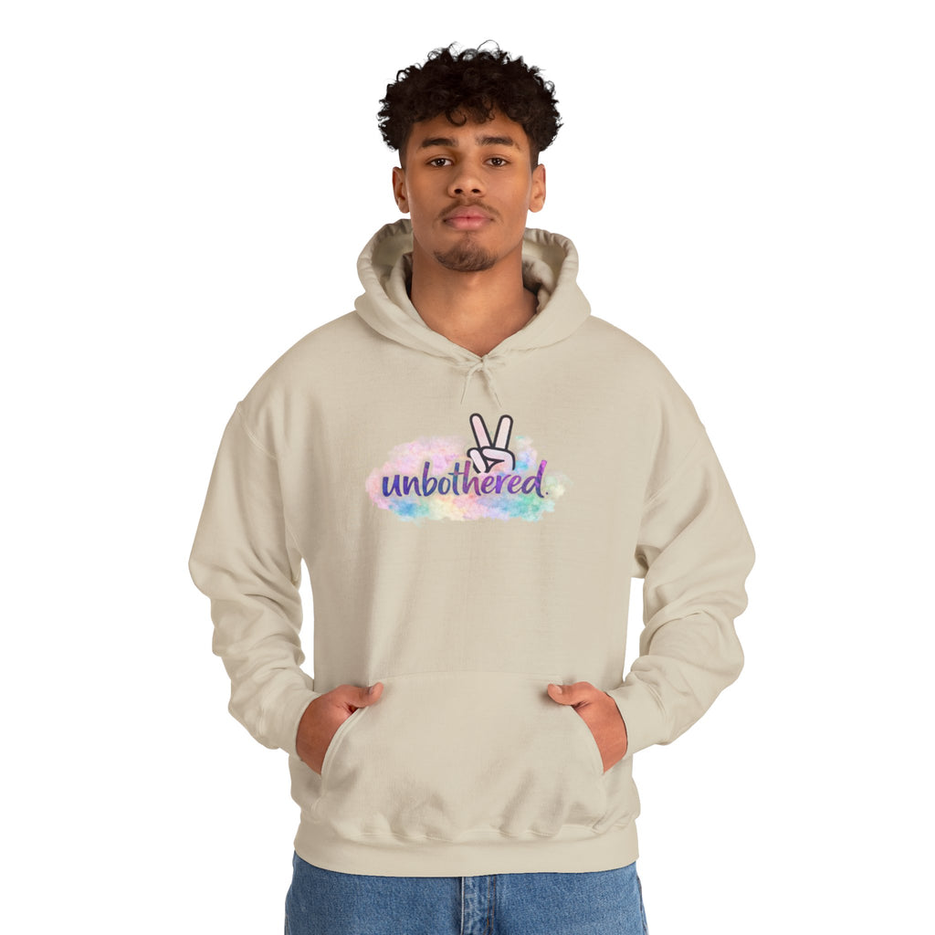Unbothered Hoodie — Cozy Pullover Sweatshirt for Relaxed Vibes