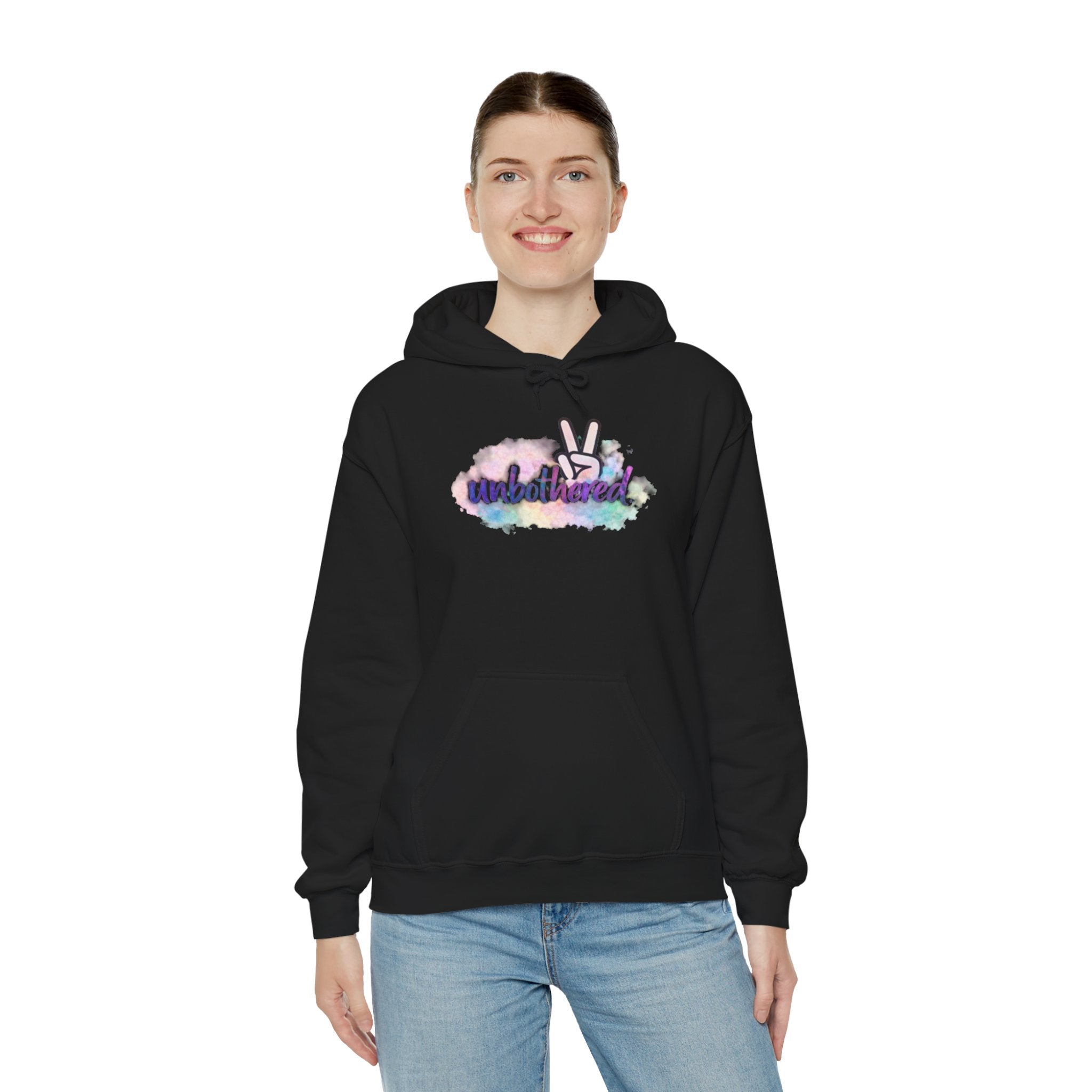 Unbothered Hoodie — Cozy Pullover Sweatshirt for Relaxed Vibes