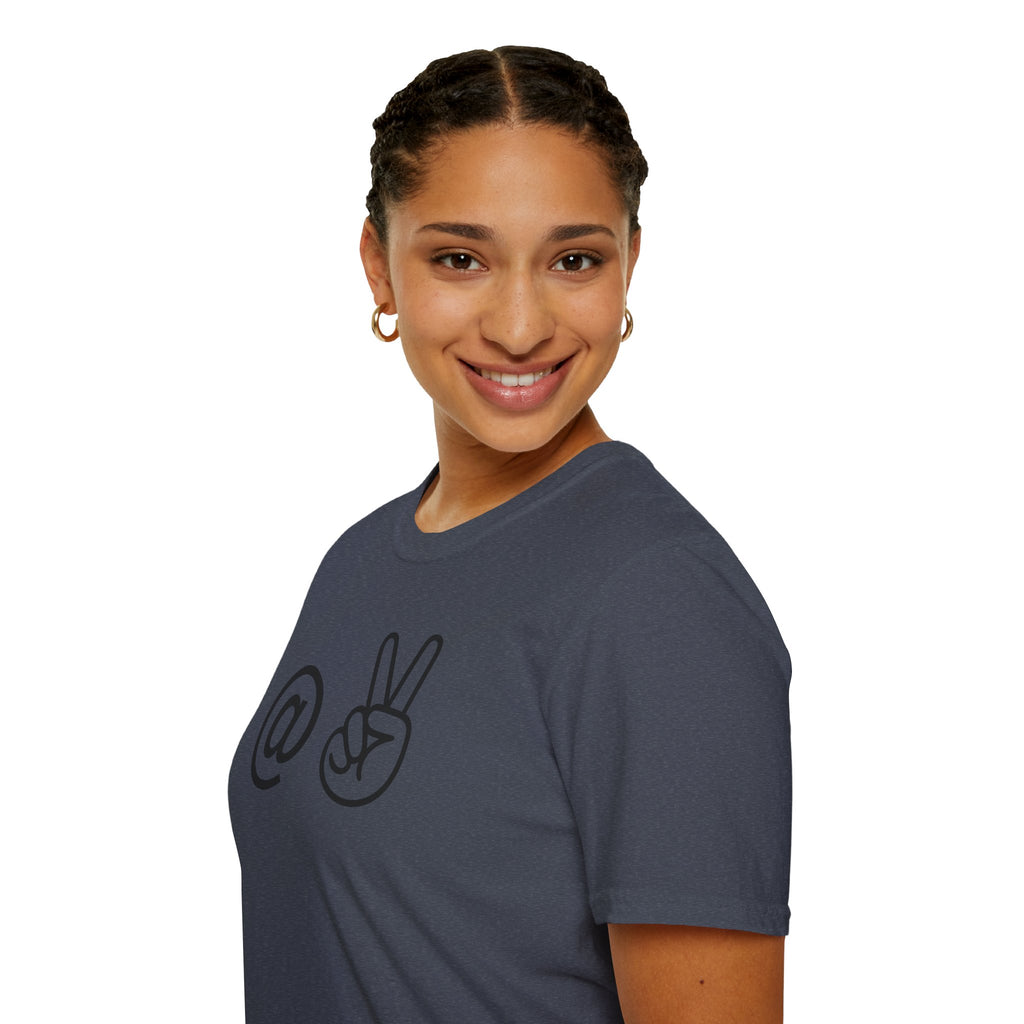 At Peace T-Shirt — Minimalist Graphic Tee