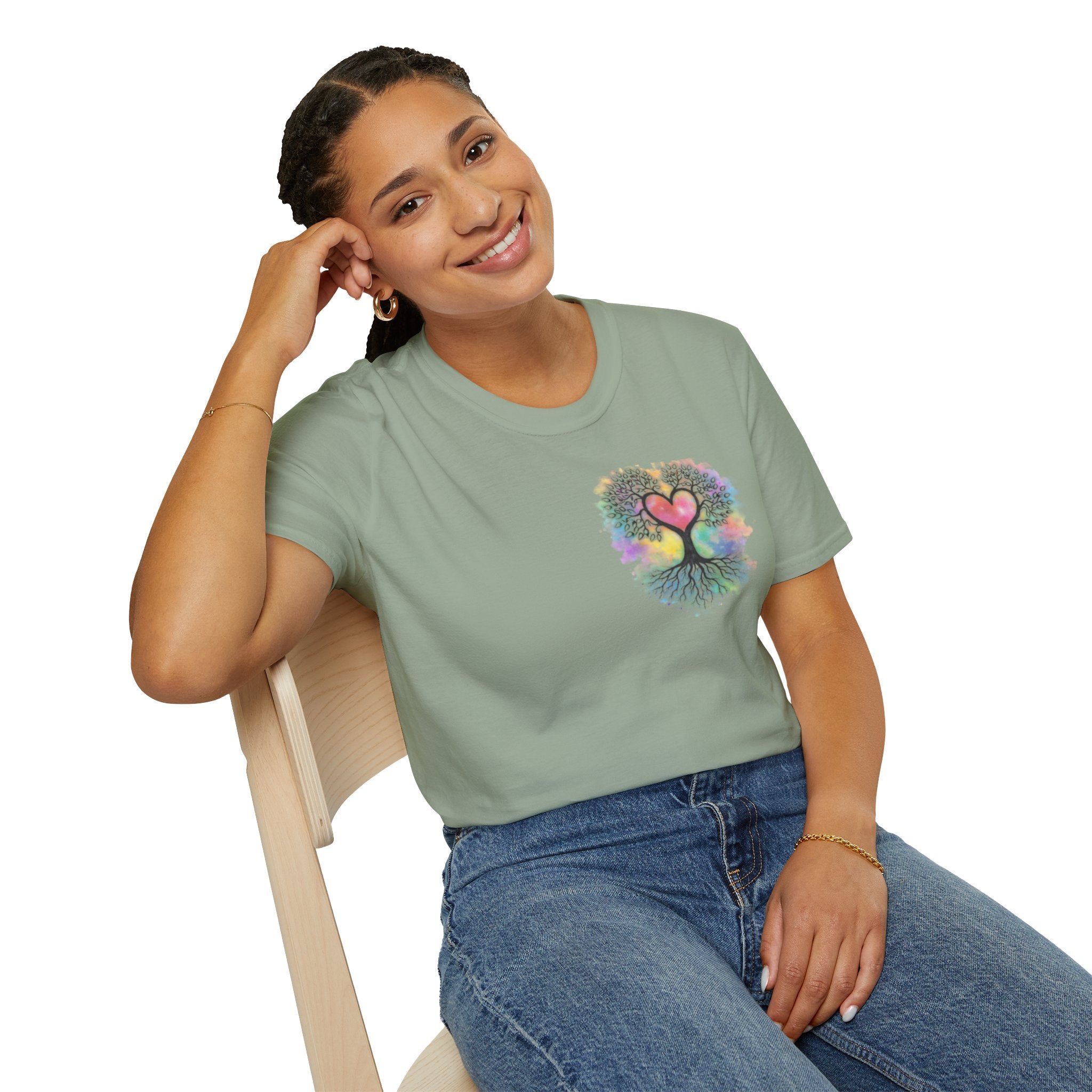 Rainbow Tree of Life Graphic T-Shirt