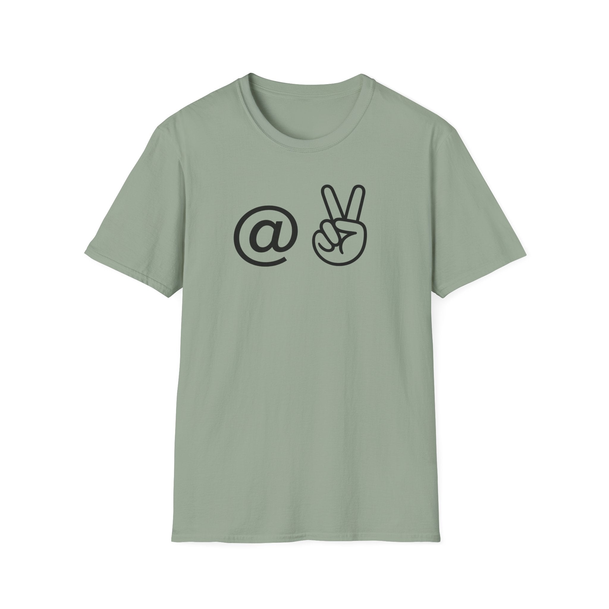 At Peace T-Shirt — Minimalist Graphic Tee
