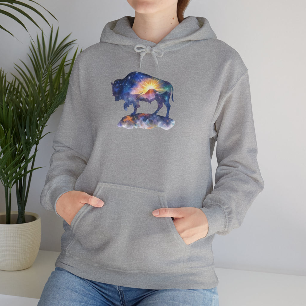 Cosmic Bison Graphic Sweatshirt