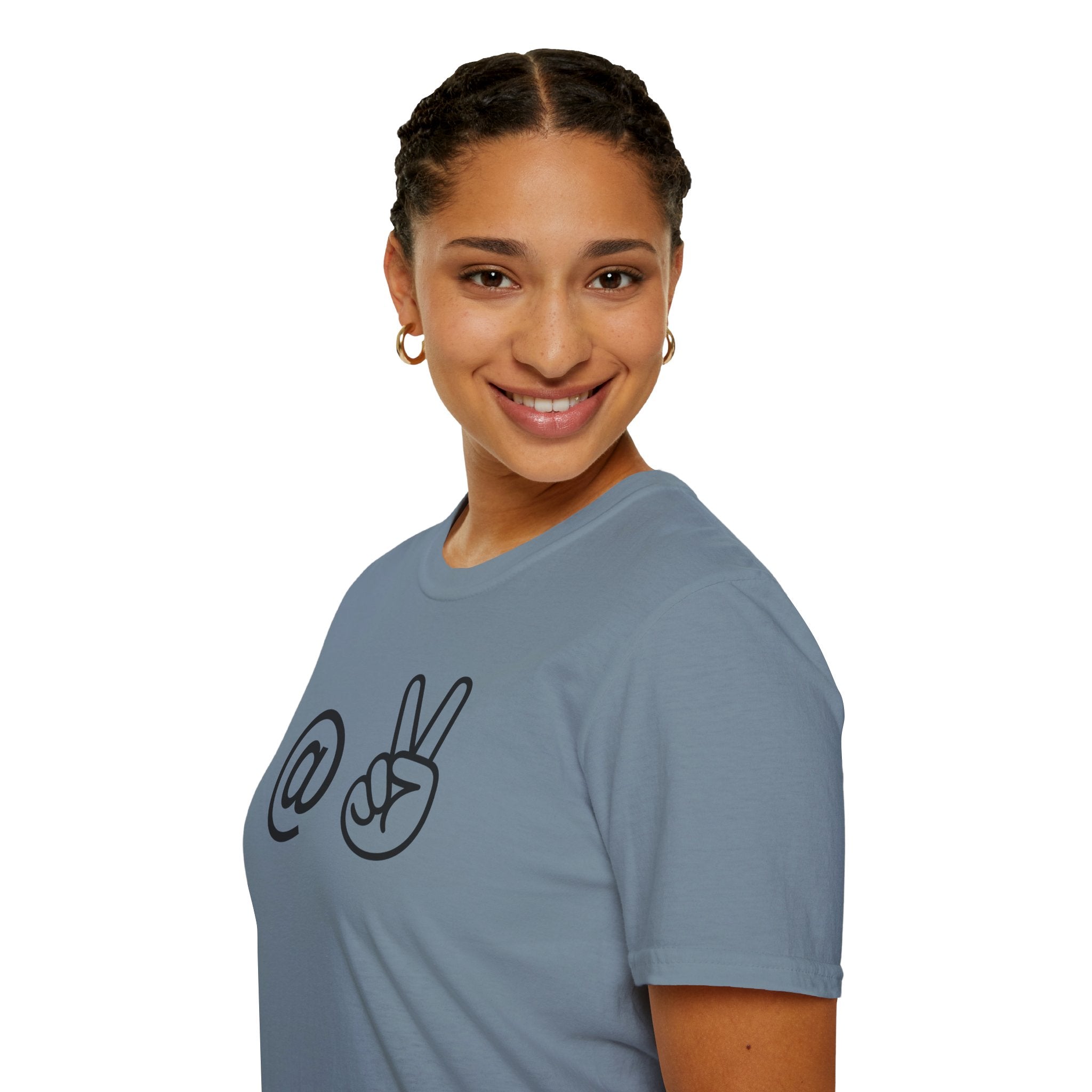 At Peace T-Shirt — Minimalist Graphic Tee