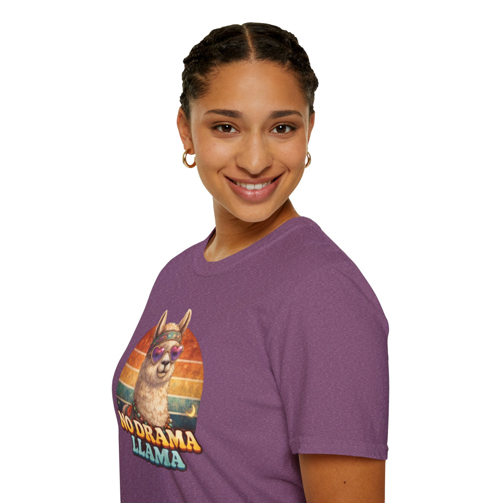 No Drama Llama Unisex Softstyle T-Shirt