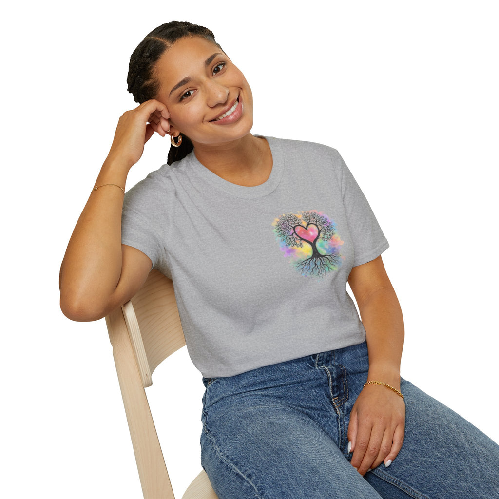 Rainbow Tree of Life Graphic T-Shirt