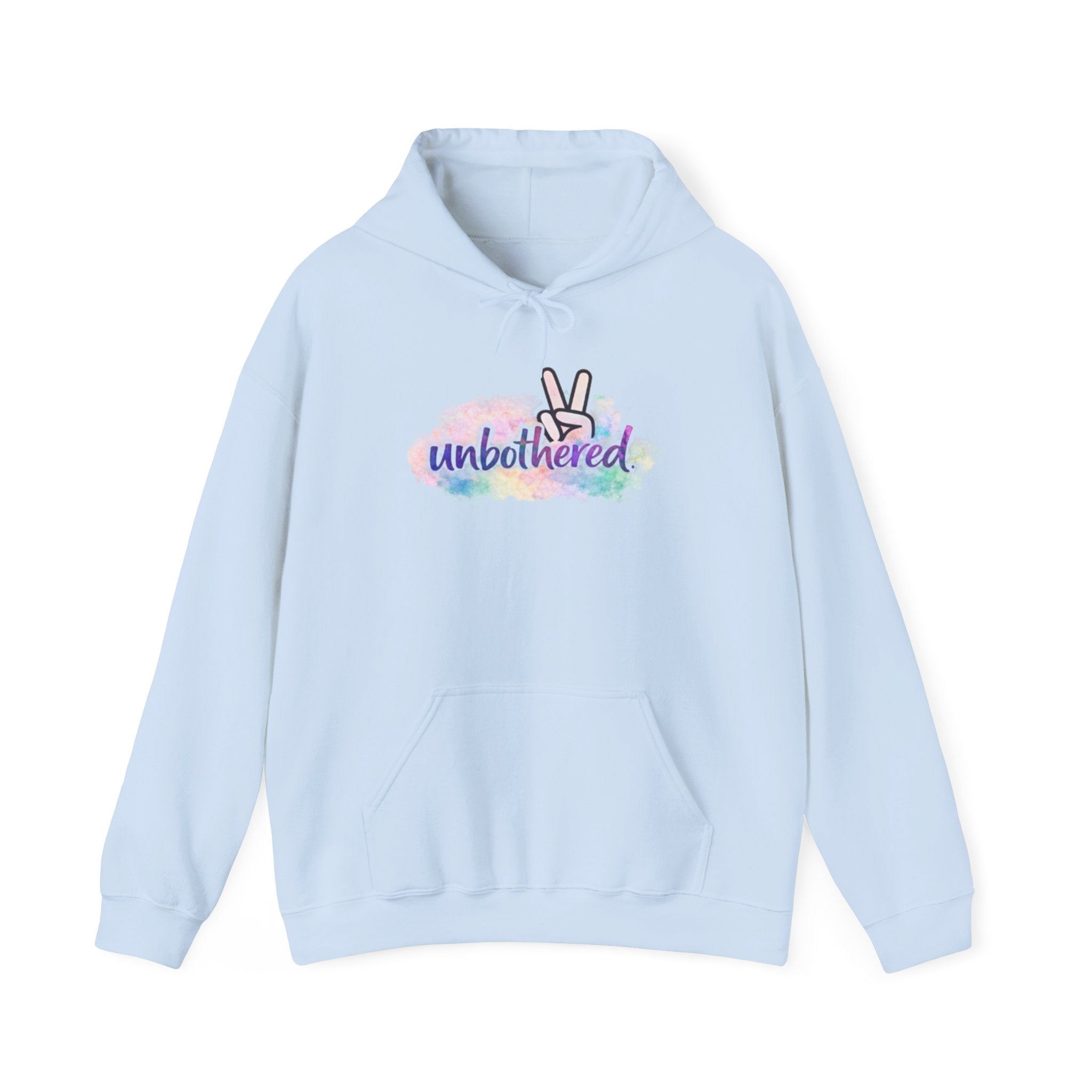 Unbothered Hoodie — Cozy Pullover Sweatshirt for Relaxed Vibes