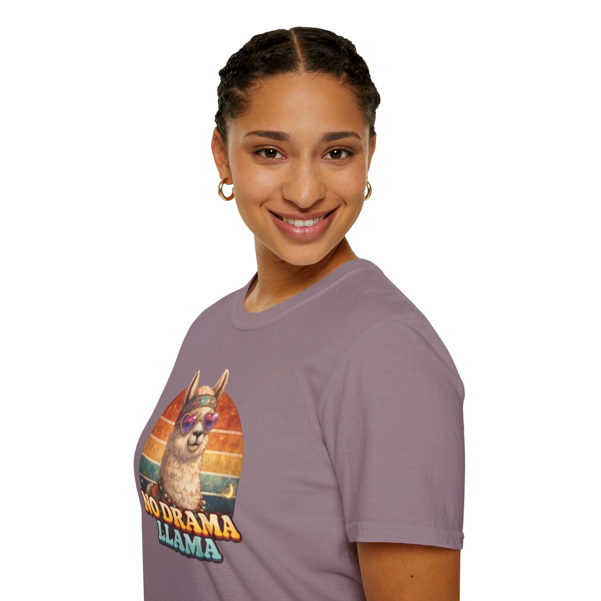 No Drama Llama Unisex Softstyle T-Shirt