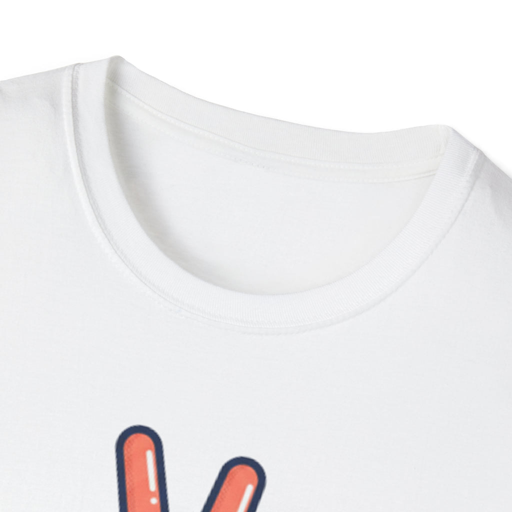 Peace Sign Hand T-Shirt | Retro Vibes, Minimal Graphic