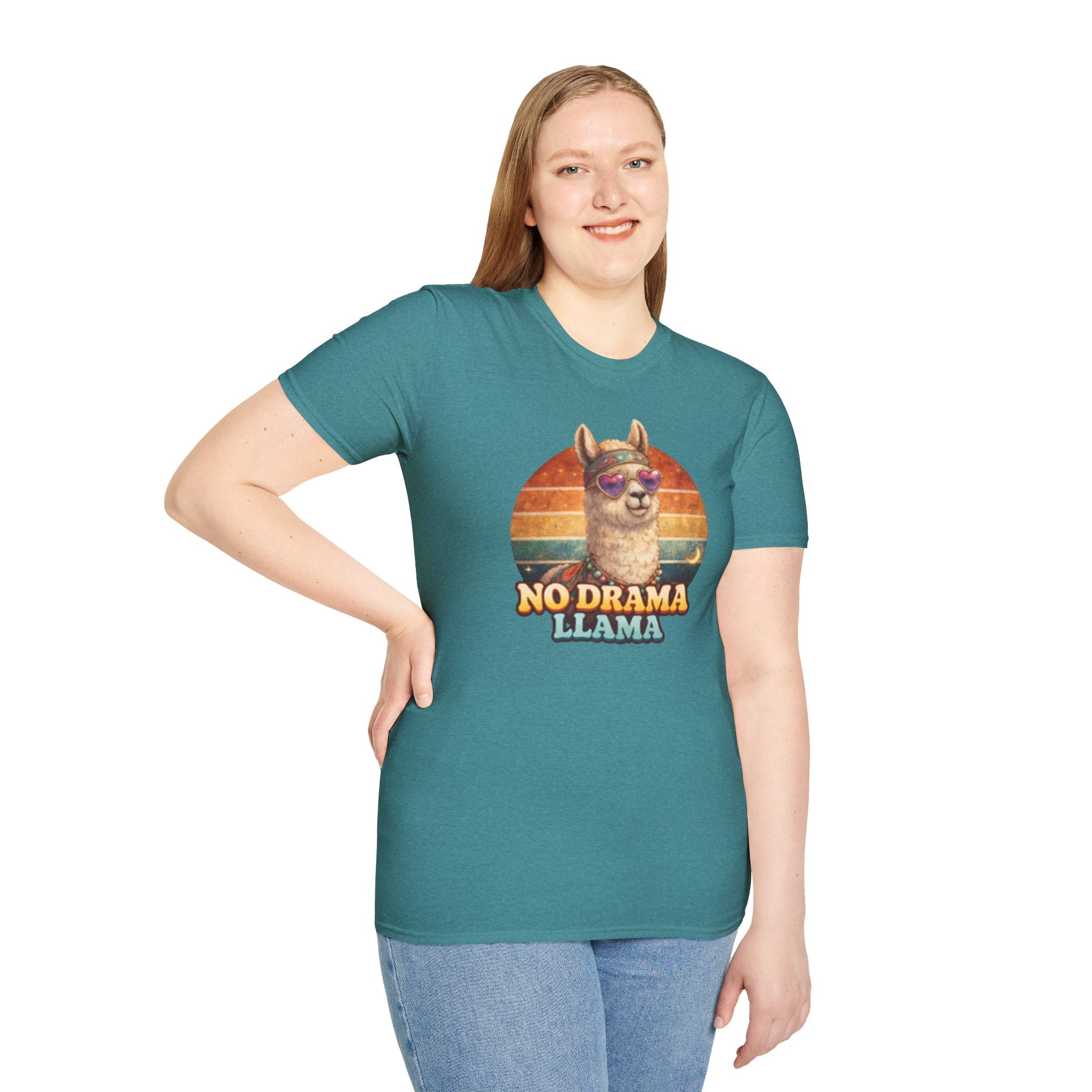 No Drama Llama Unisex Softstyle T-Shirt
