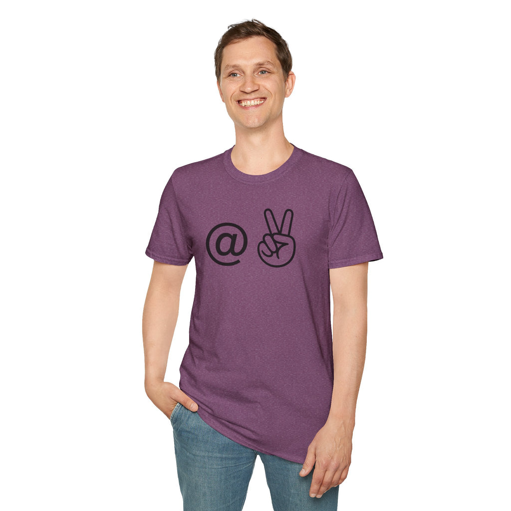 At Peace T-Shirt — Minimalist Graphic Tee