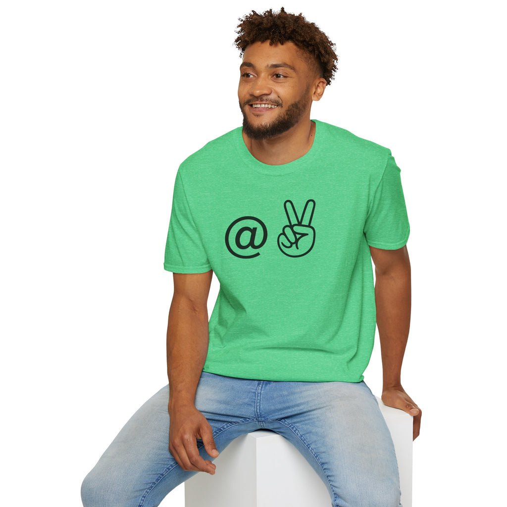 At Peace T-Shirt — Minimalist Graphic Tee