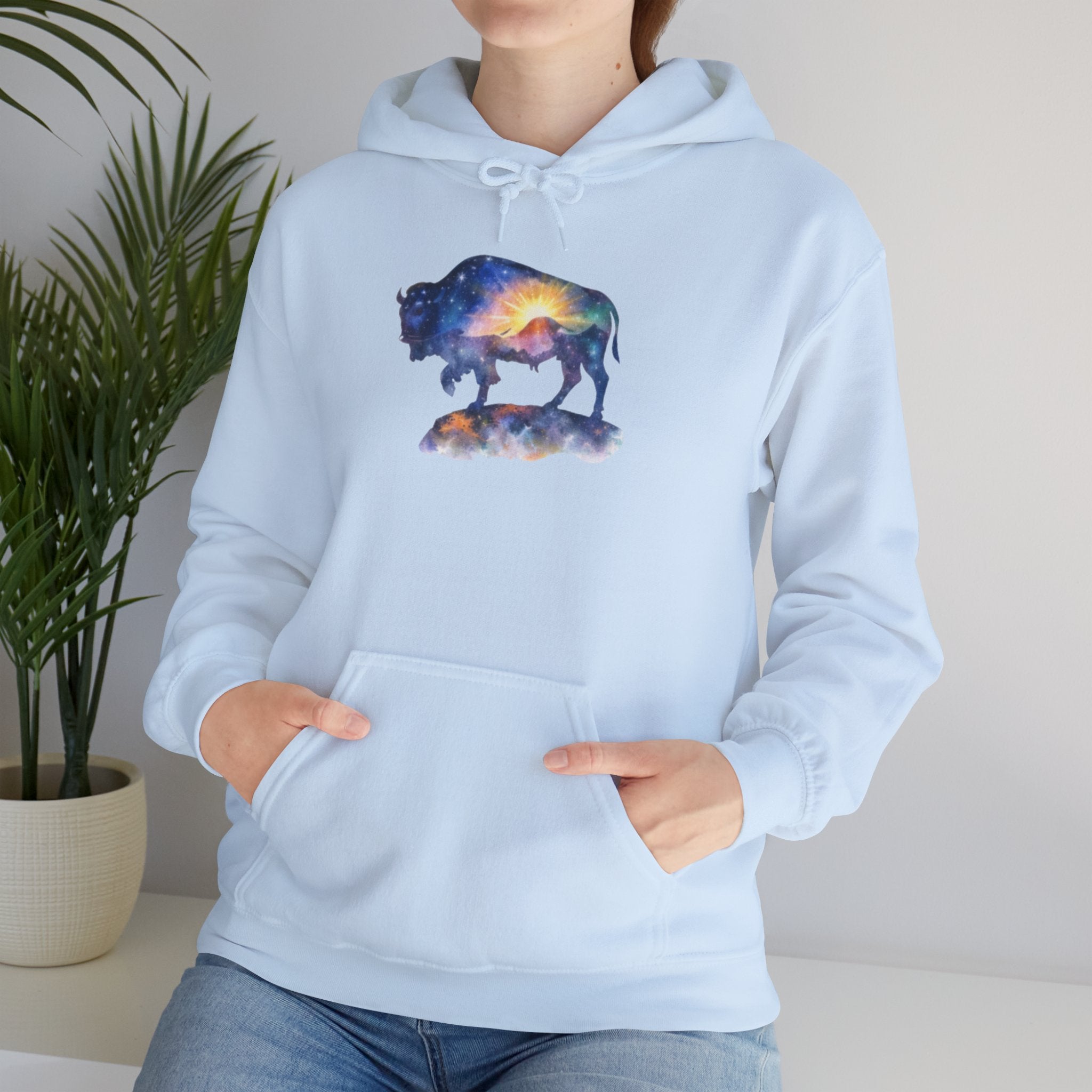 Cosmic Bison Graphic Sweatshirt