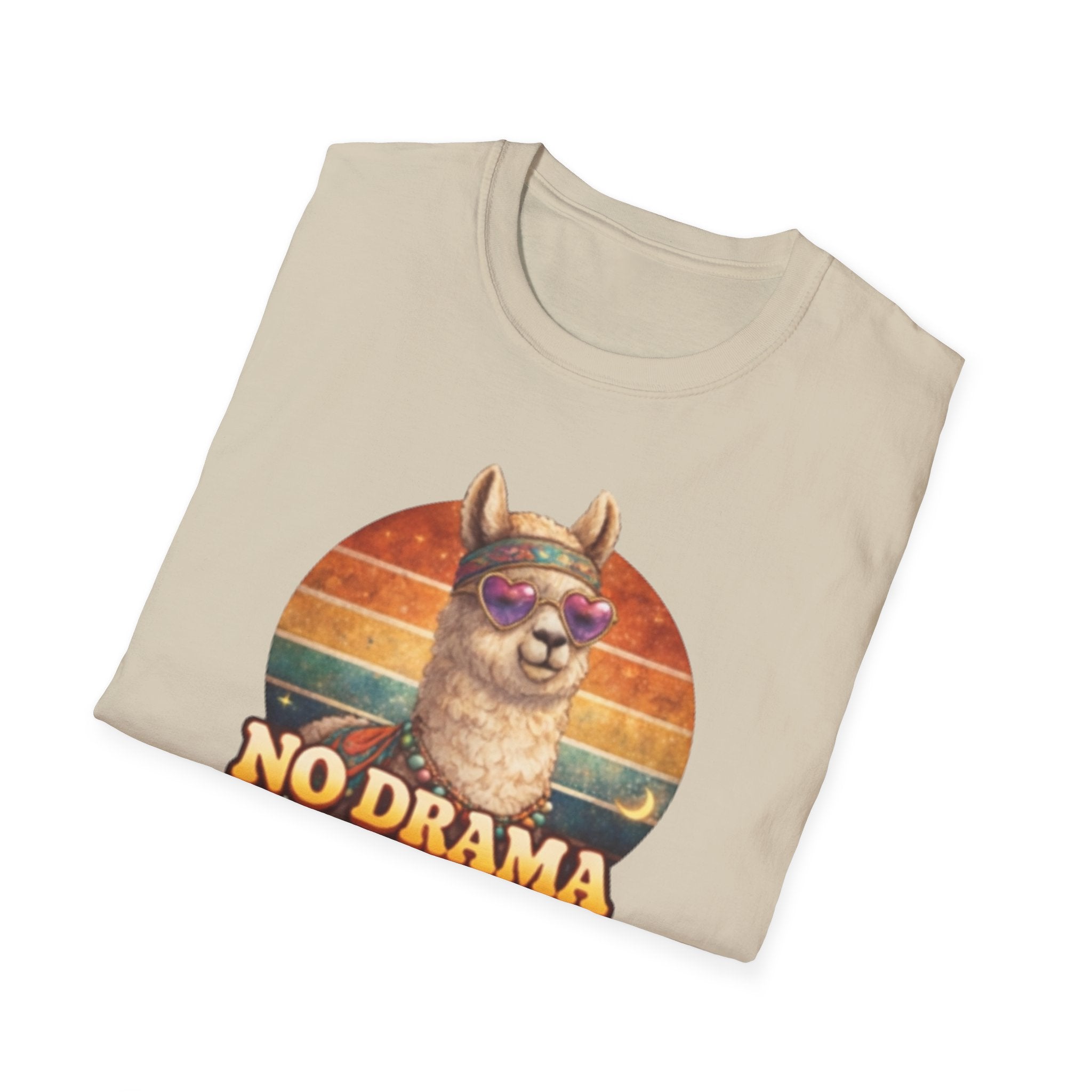 No Drama Llama Unisex Softstyle T-Shirt