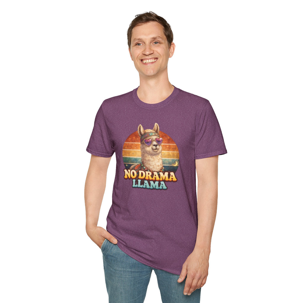 No Drama Llama Unisex Softstyle T-Shirt