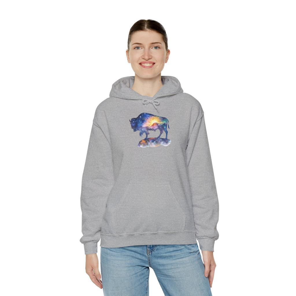 Cosmic Bison Graphic Sweatshirt