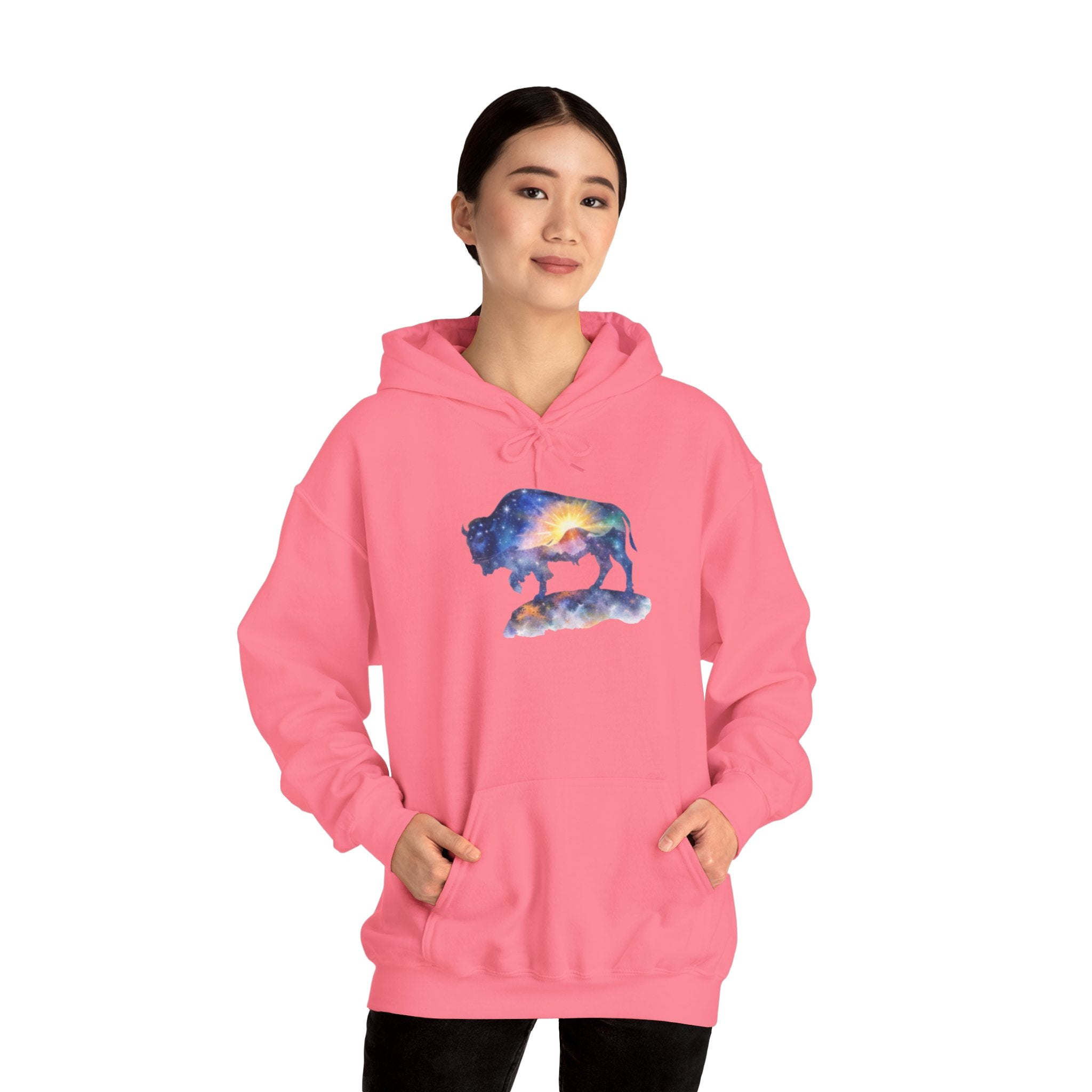 Cosmic Bison Graphic Sweatshirt