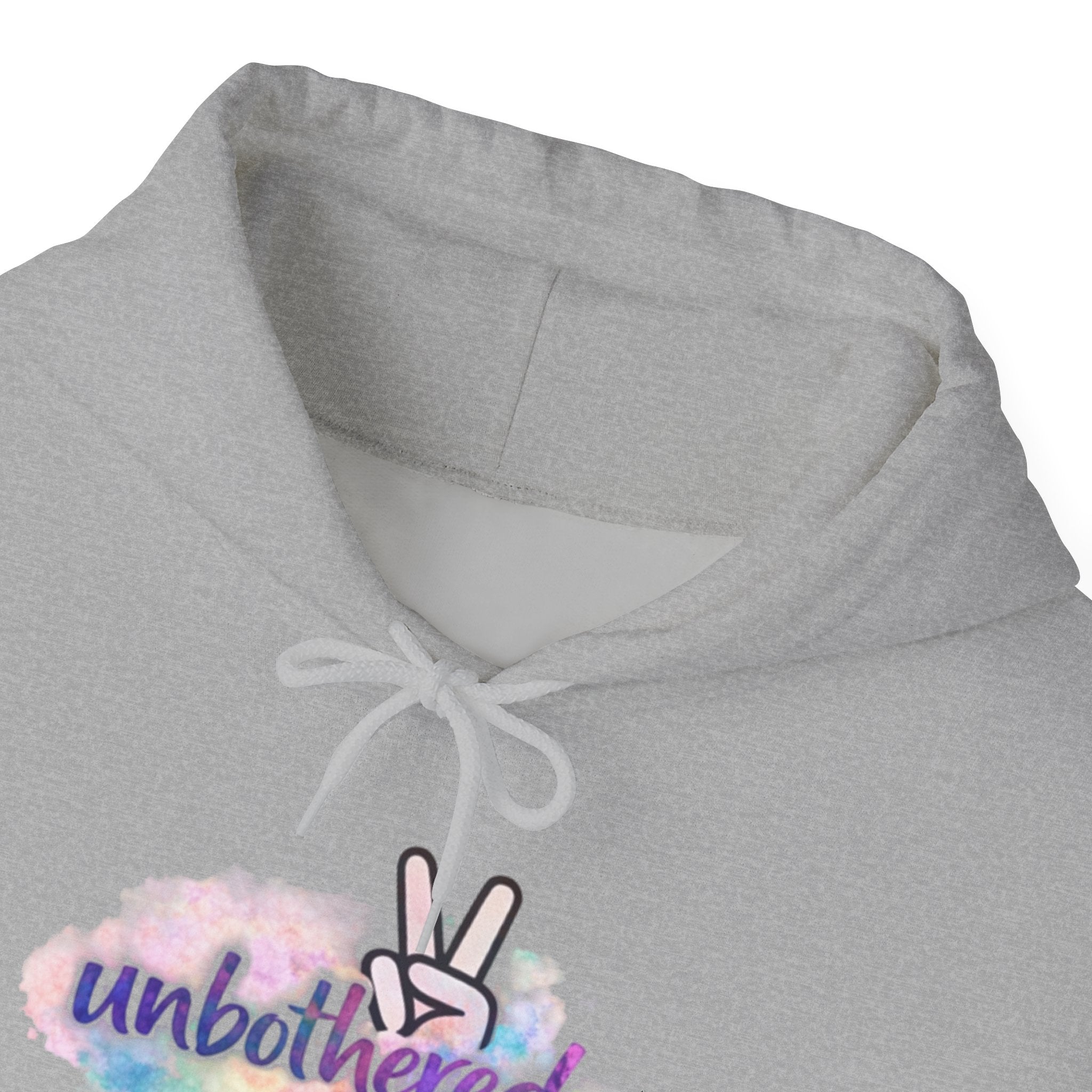 Unbothered Hoodie — Cozy Pullover Sweatshirt for Relaxed Vibes