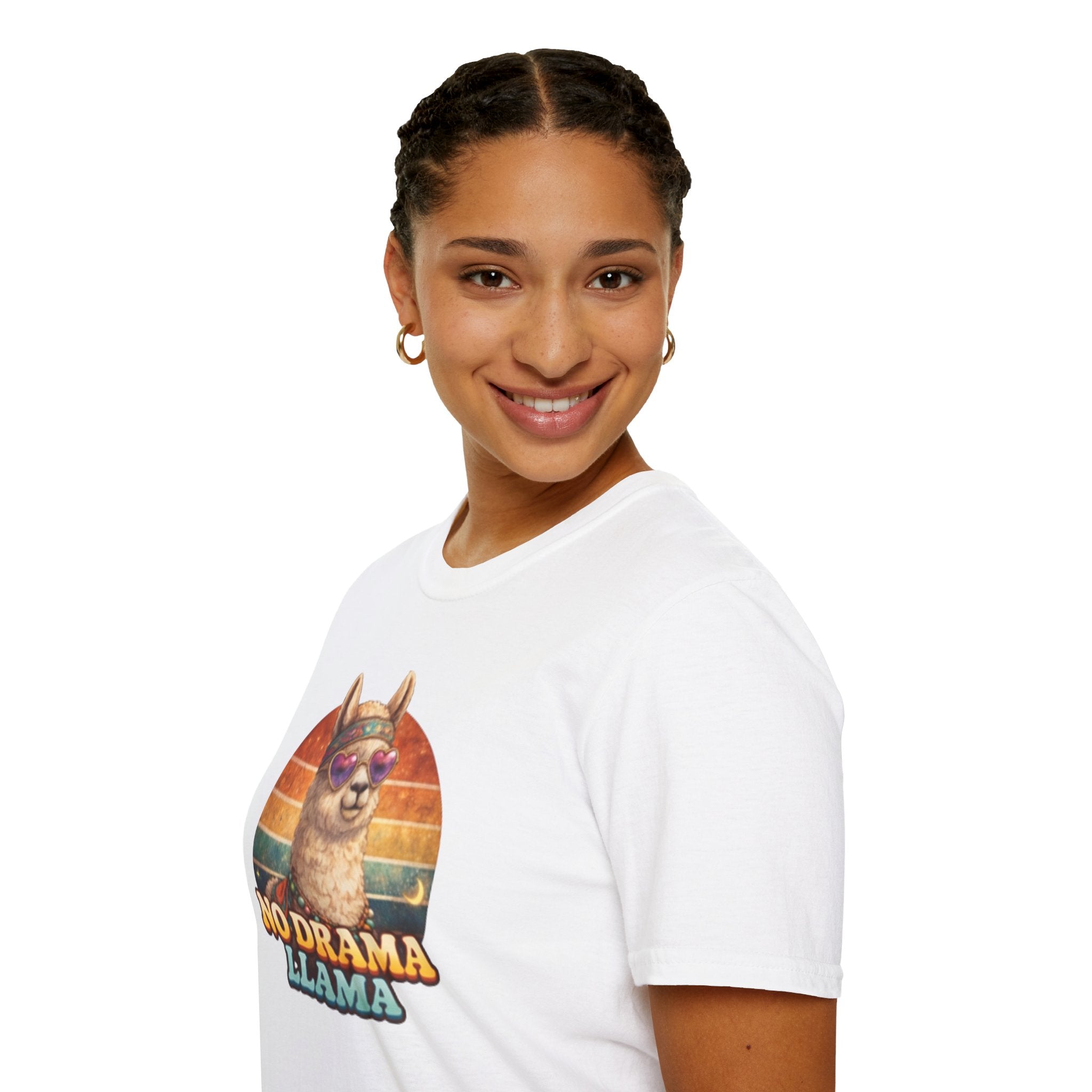 No Drama Llama Unisex Softstyle T-Shirt