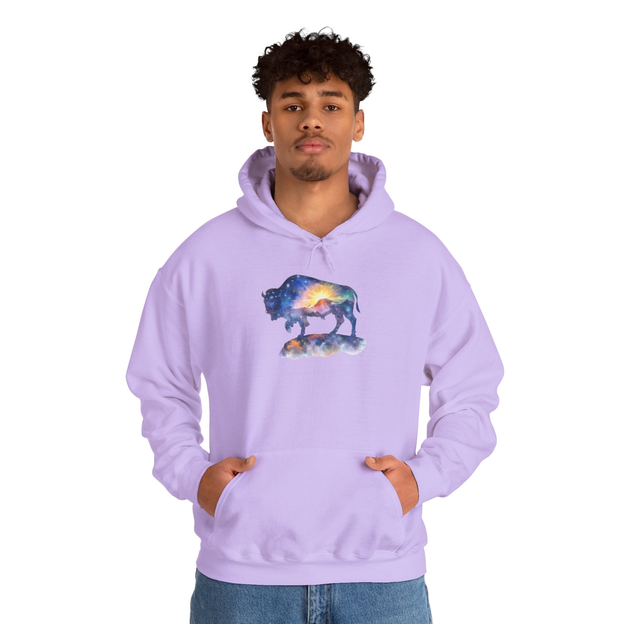 Cosmic Bison Graphic Sweatshirt