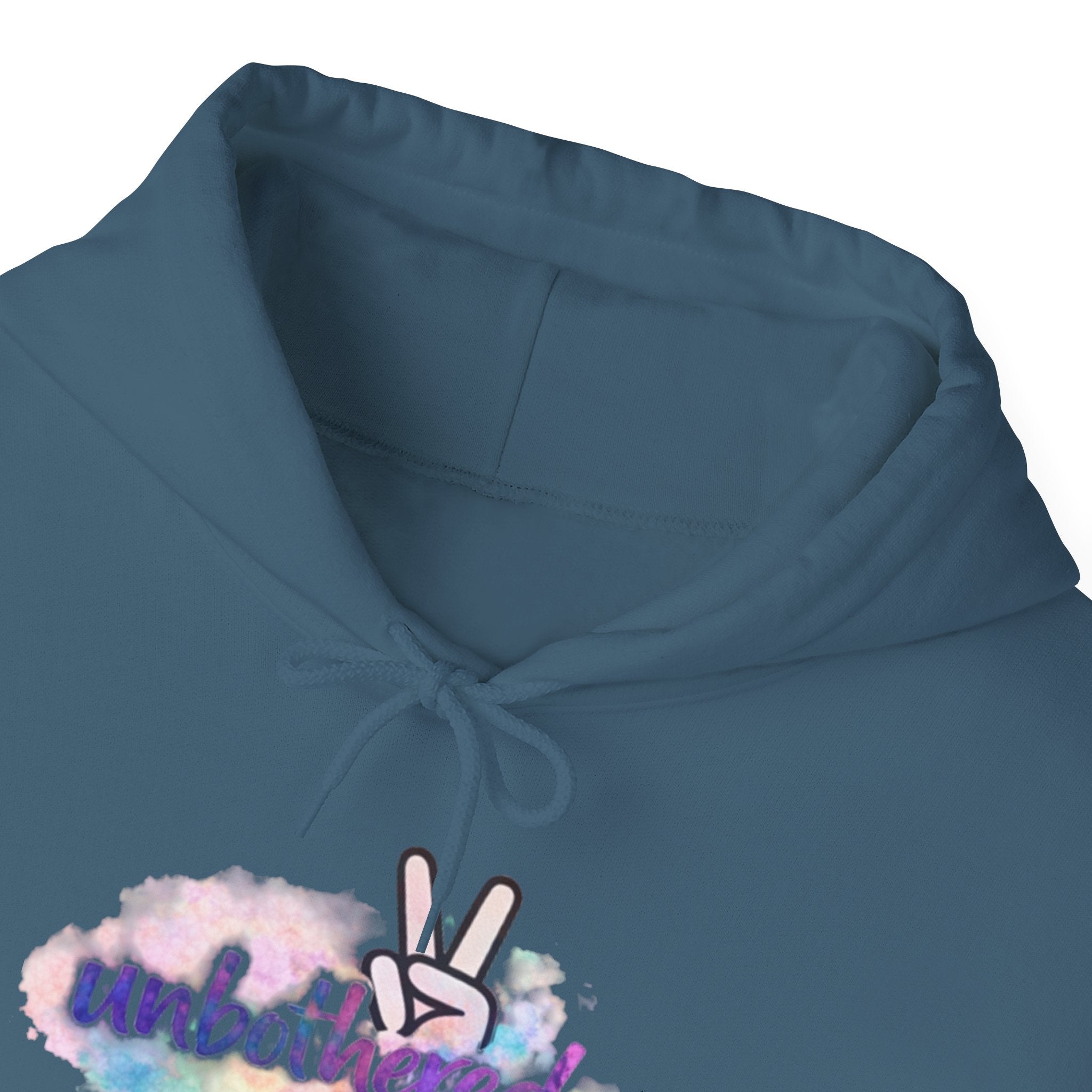 Unbothered Hoodie — Cozy Pullover Sweatshirt for Relaxed Vibes