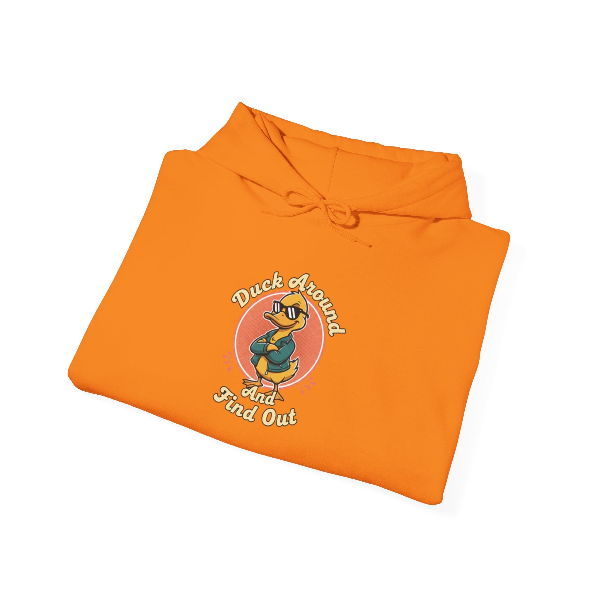 Duck Around and Find Out Hoodie — Funny Duck Graphic Hoodie