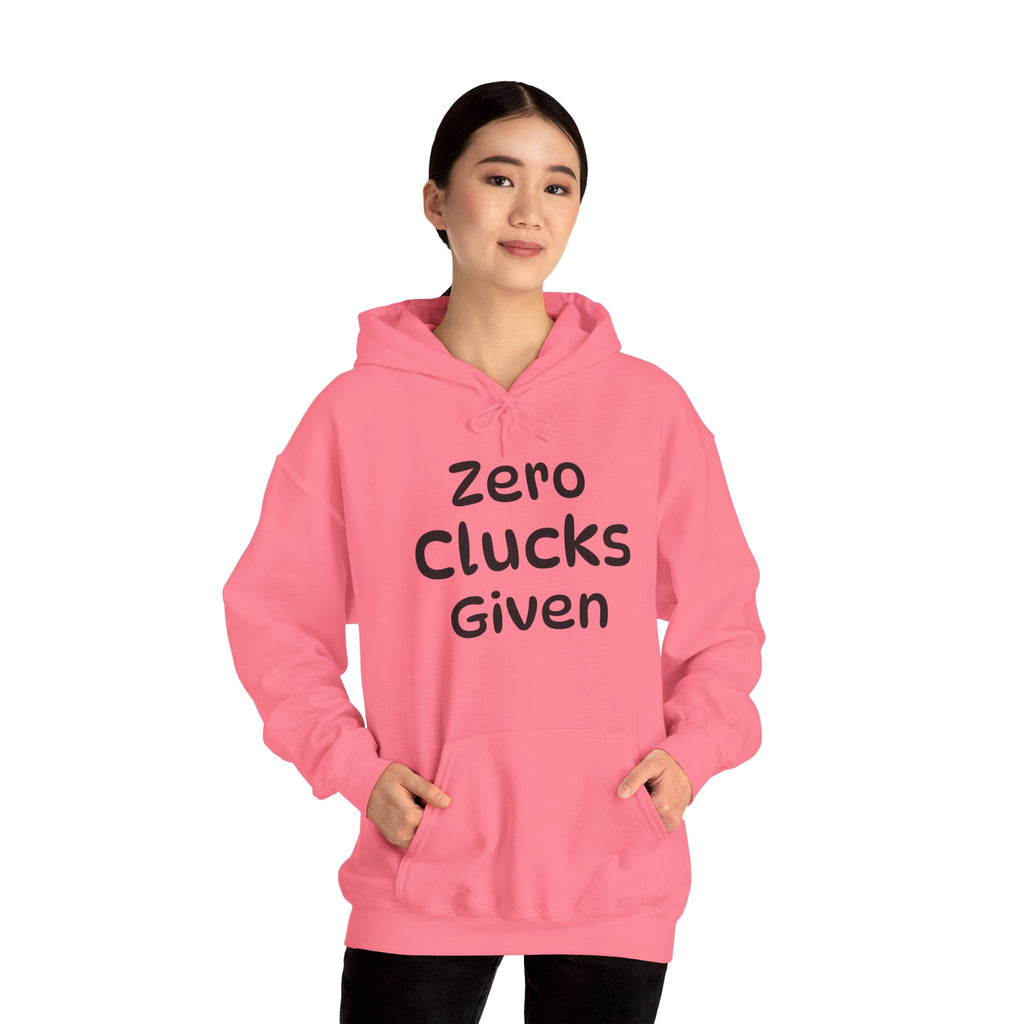Zero Clucks Given Unisex Heavy Blend™ Hooded Sweatshirt
