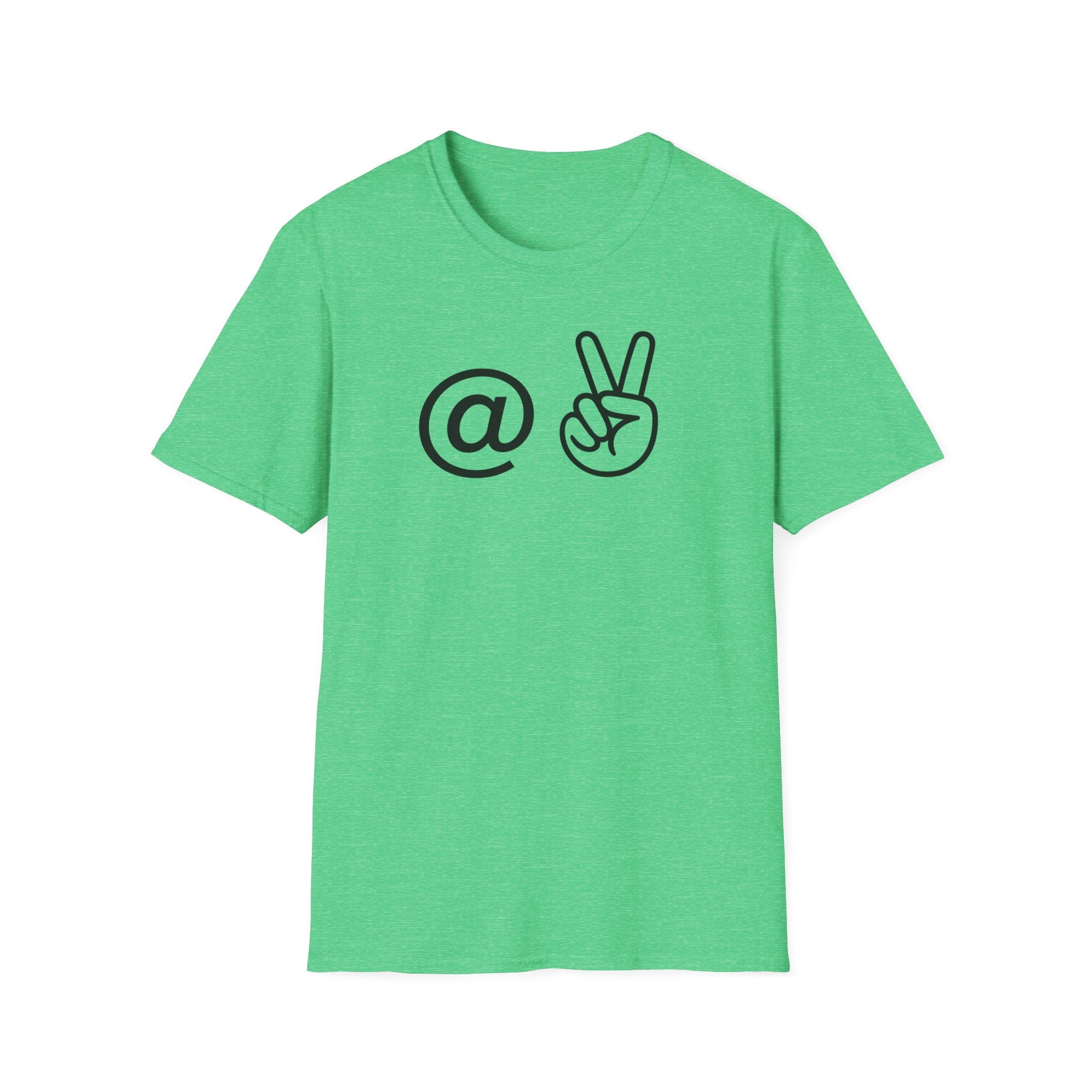 At Peace T-Shirt — Minimalist Graphic Tee