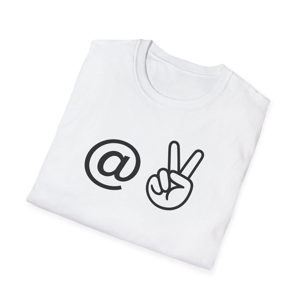 At Peace T-Shirt — Minimalist Graphic Tee