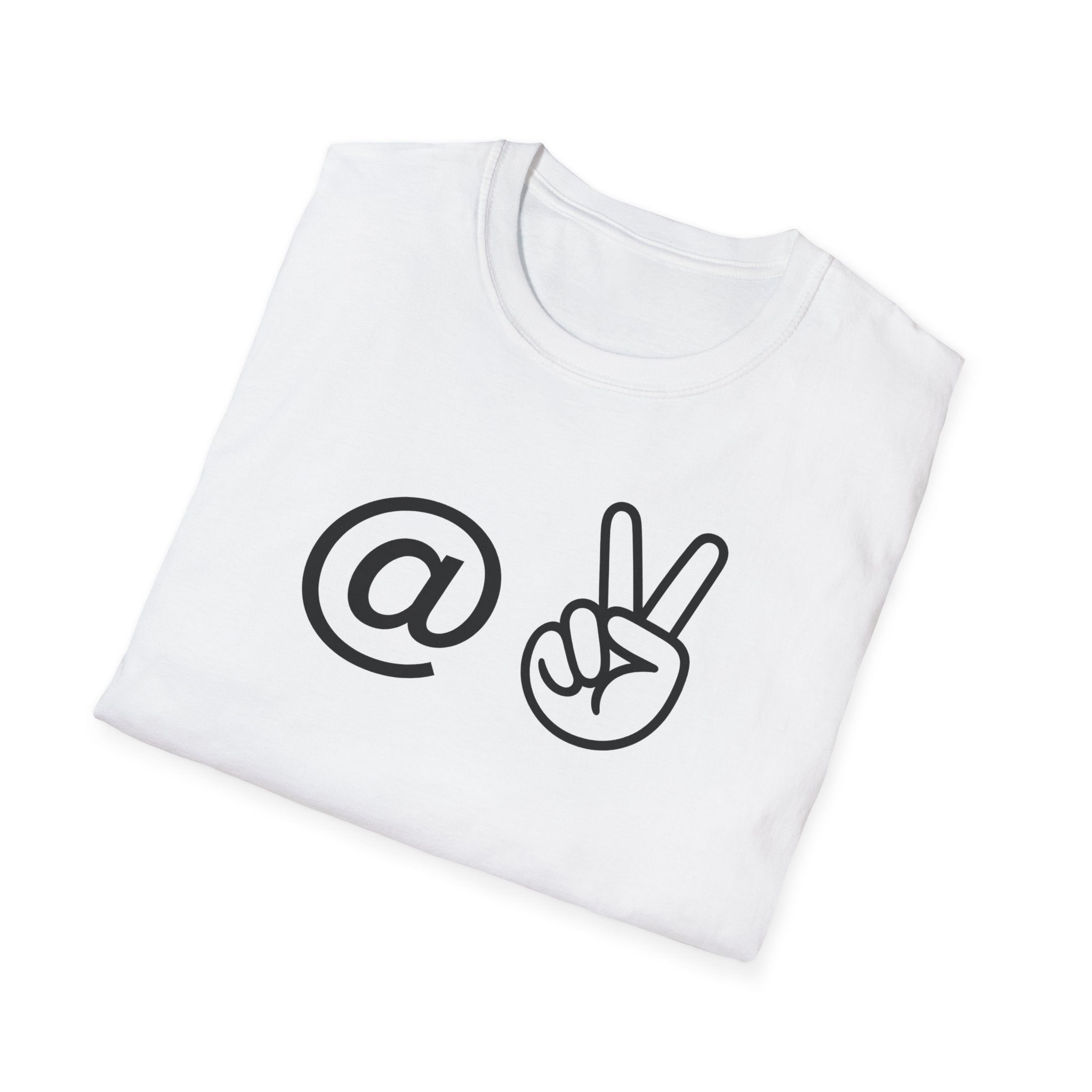 At Peace T-Shirt — Minimalist Graphic Tee