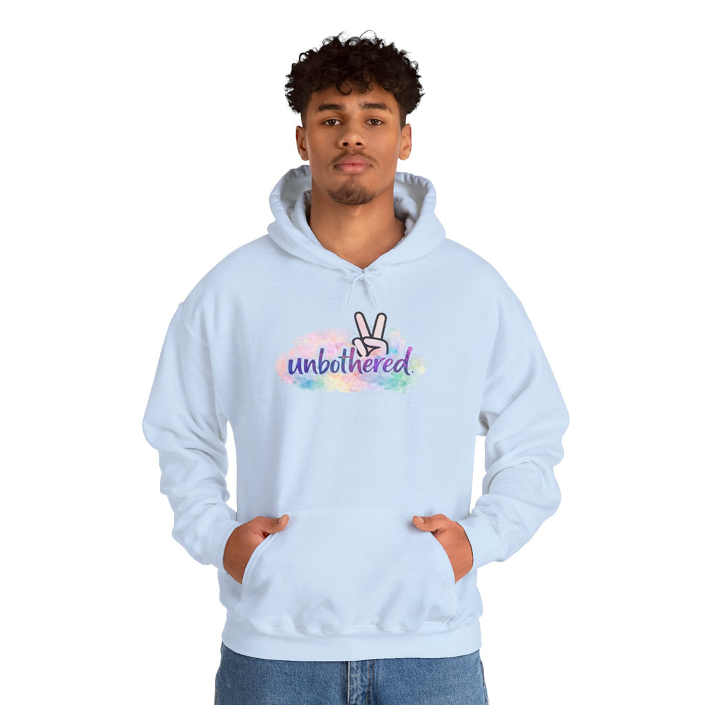 Unbothered Hoodie — Cozy Pullover Sweatshirt for Relaxed Vibes