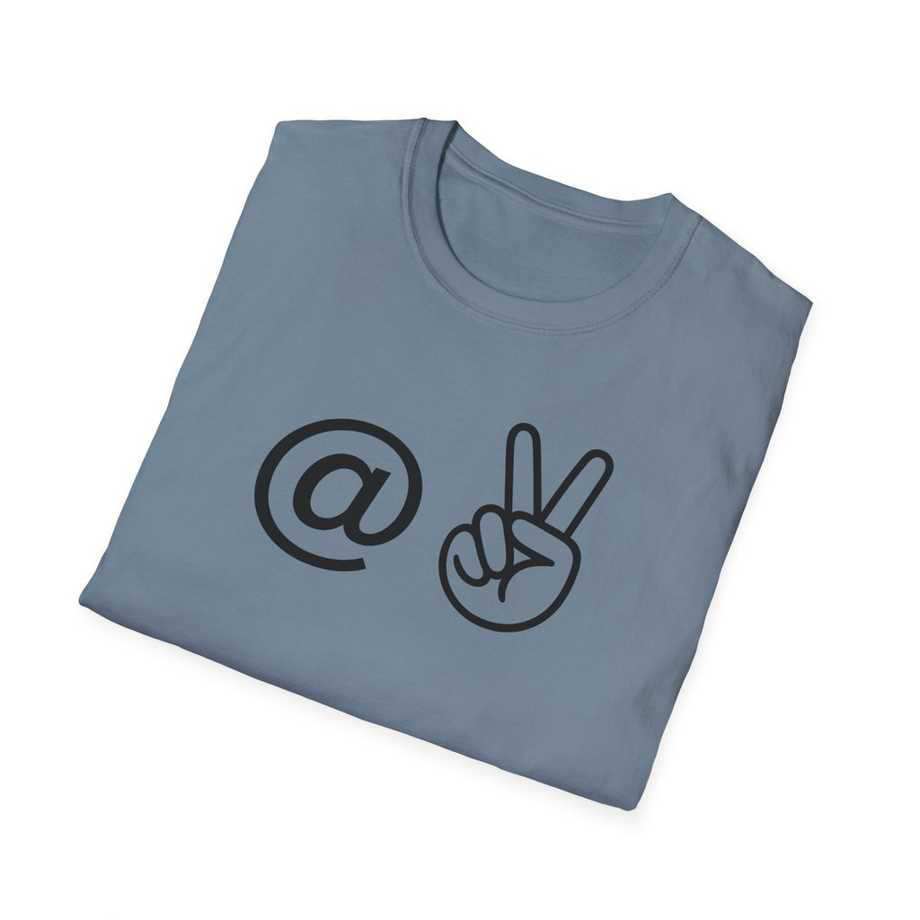 At Peace T-Shirt — Minimalist Graphic Tee