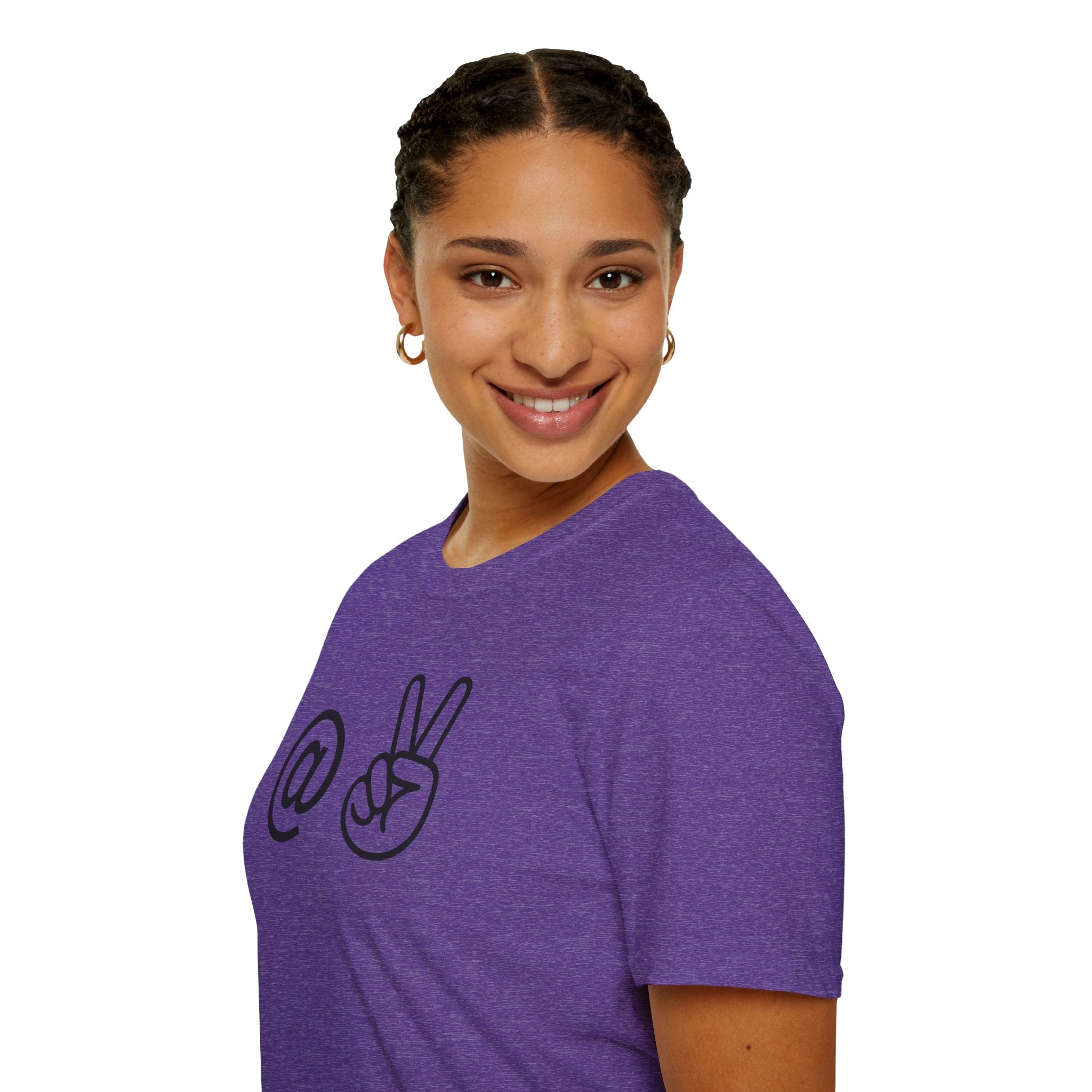 At Peace T-Shirt — Minimalist Graphic Tee