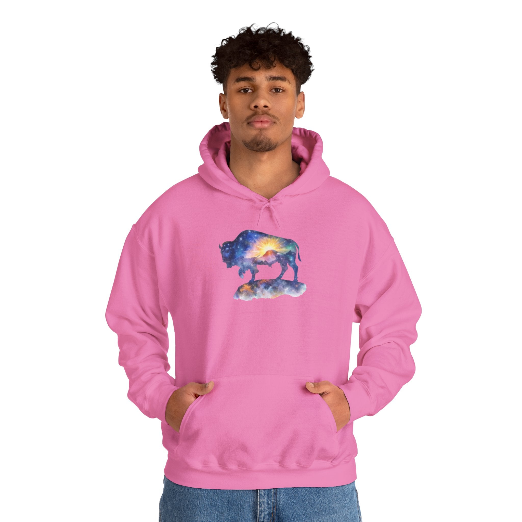 Cosmic Bison Graphic Sweatshirt