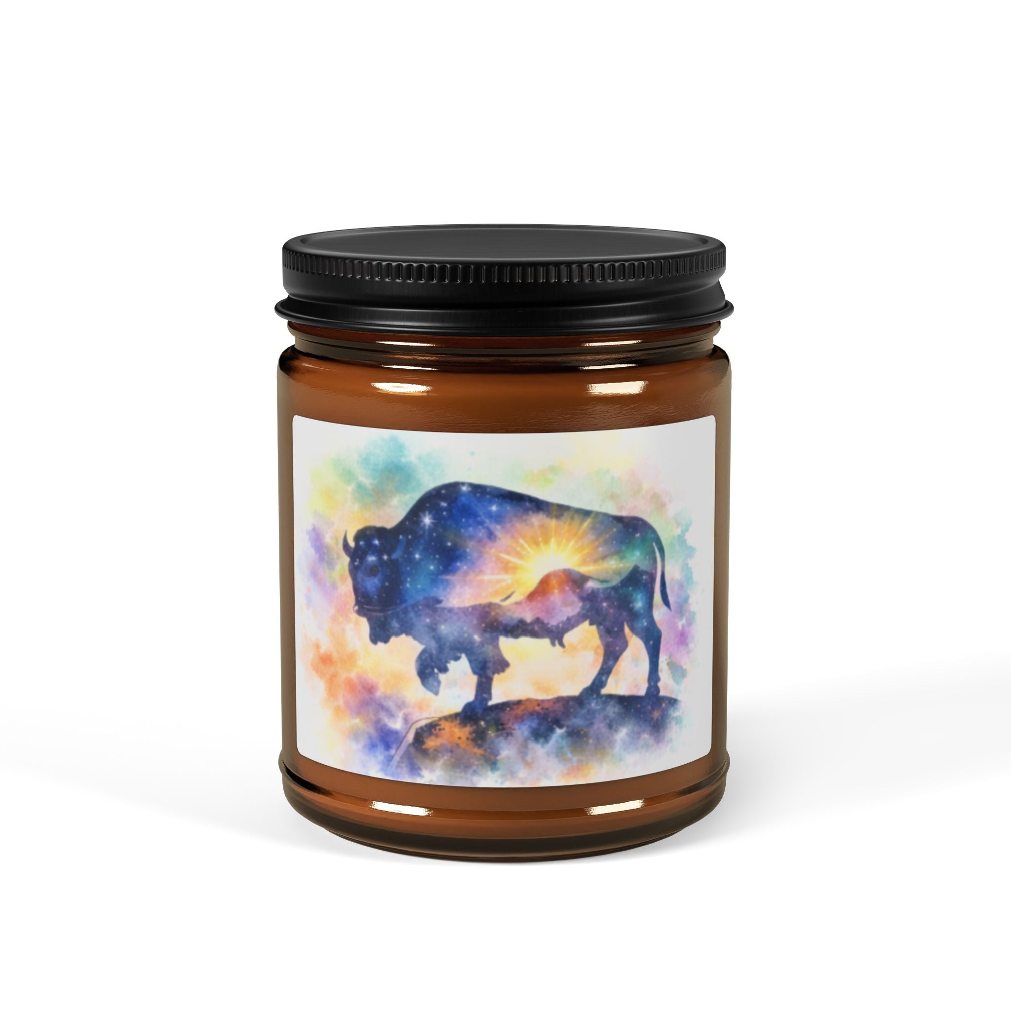 Cosmic Buffalo Candle | Amber Jar Soy Candle