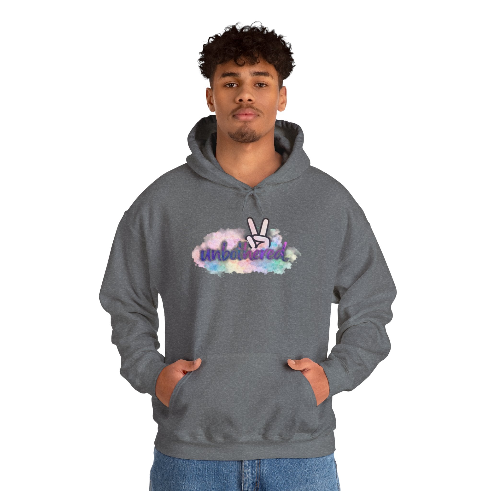 Unbothered Hoodie — Cozy Pullover Sweatshirt for Relaxed Vibes