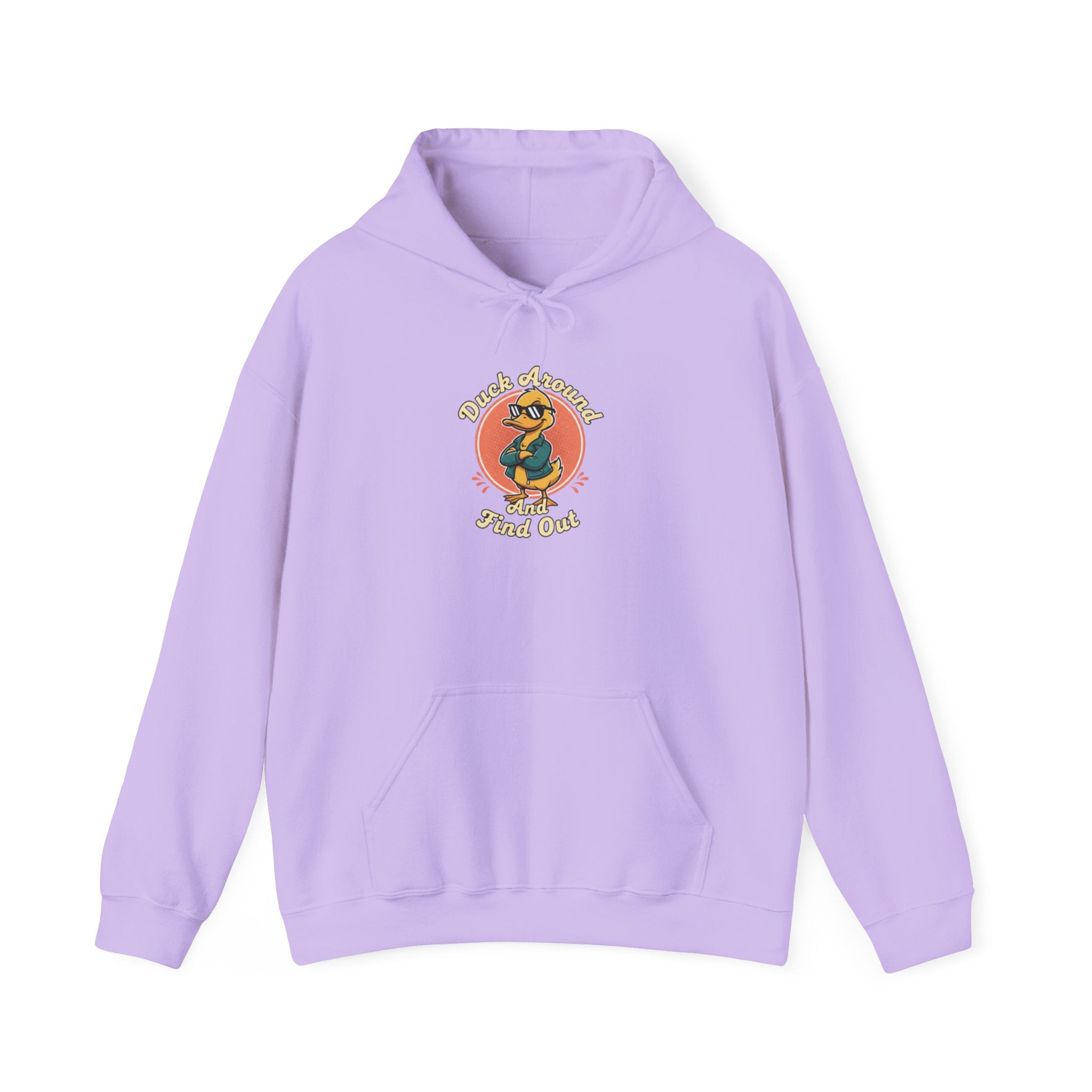 Duck Around and Find Out Hoodie — Funny Duck Graphic Hoodie
