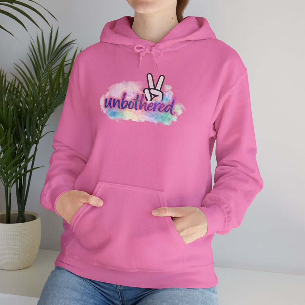 Unbothered Hoodie — Cozy Pullover Sweatshirt for Relaxed Vibes