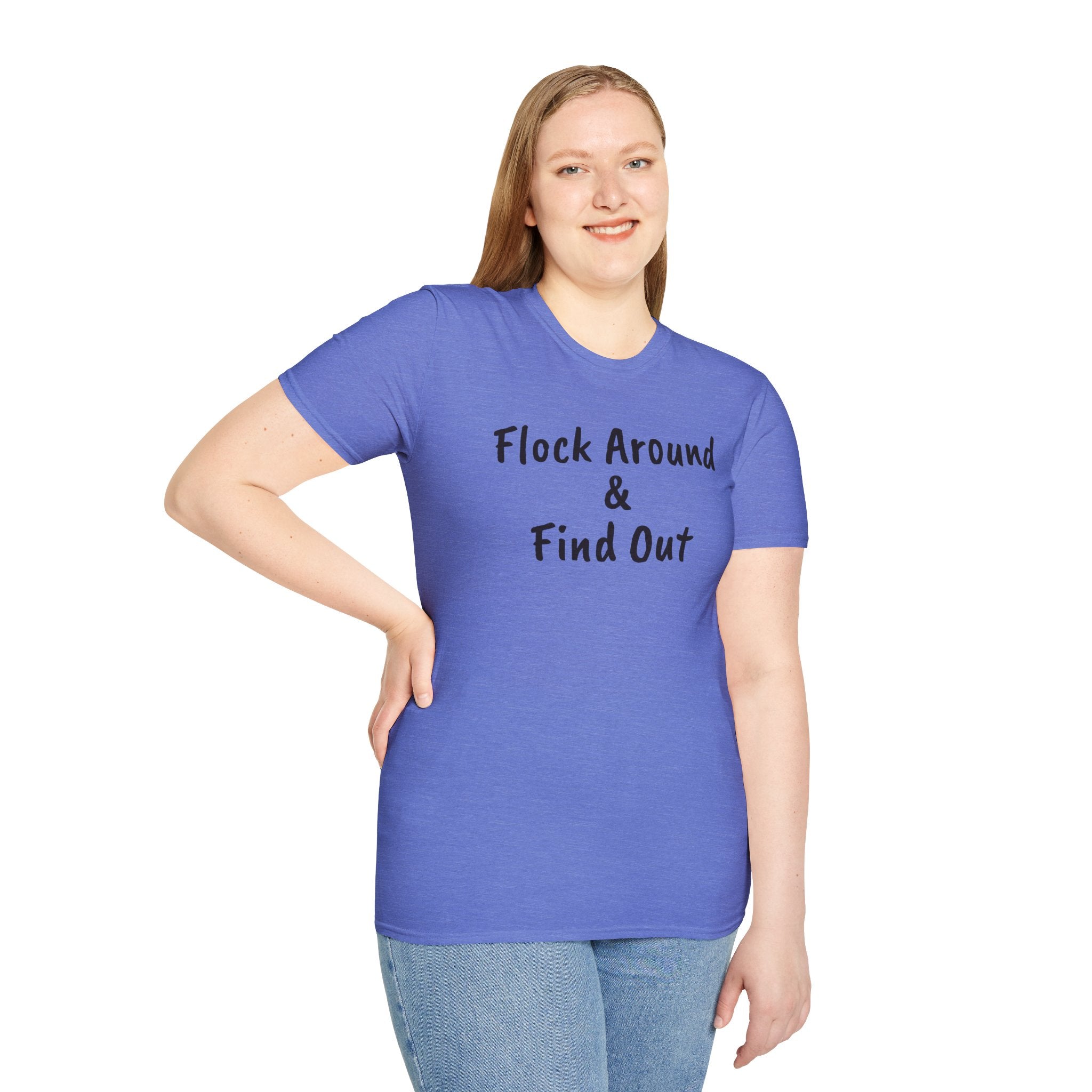 Copy of Flock Around and Find Out — Distressed Embroidered Dad Hat